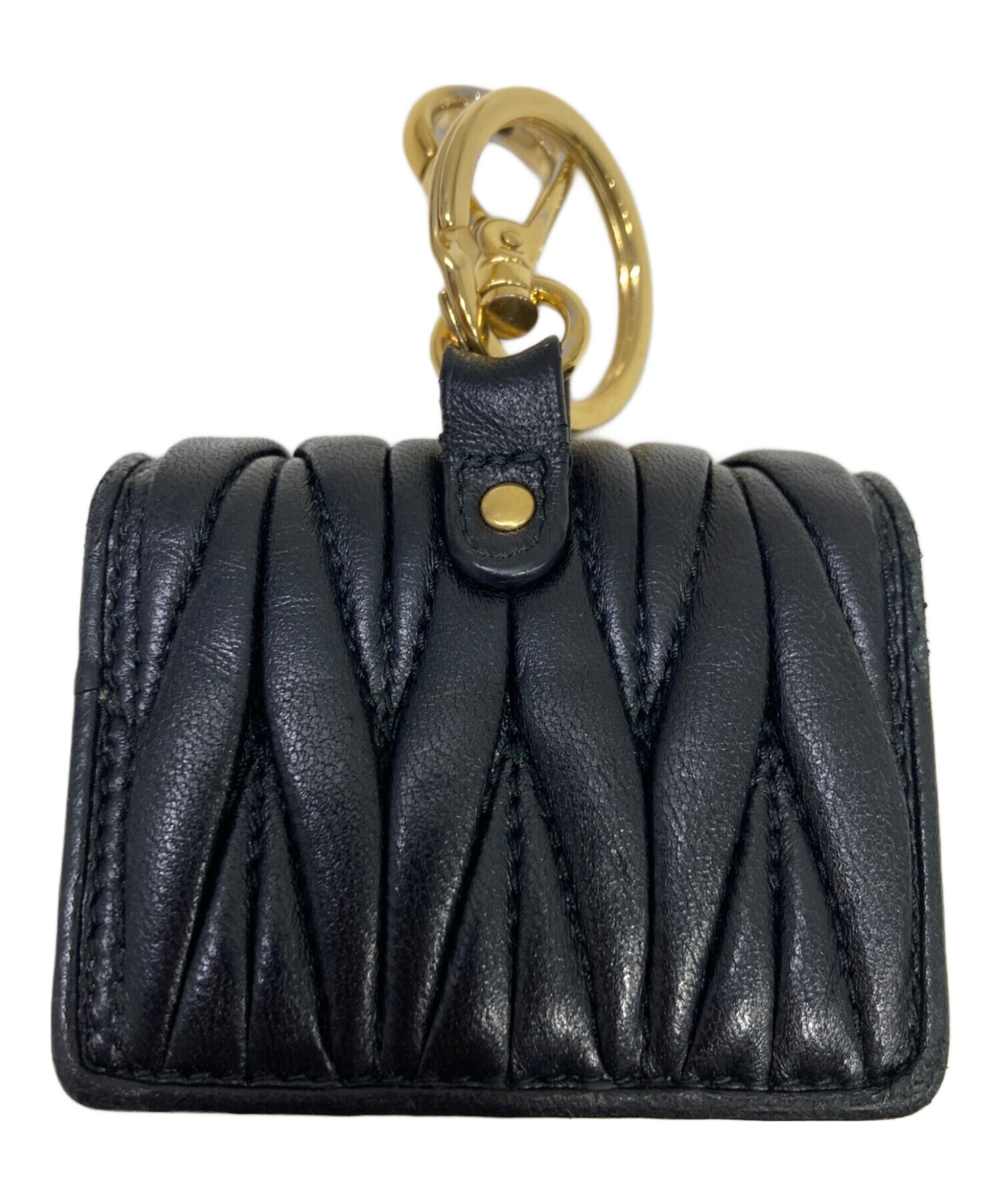 中古・古着通販】MIU MIU (ミュウミュウ) AirPodsケース ブラック