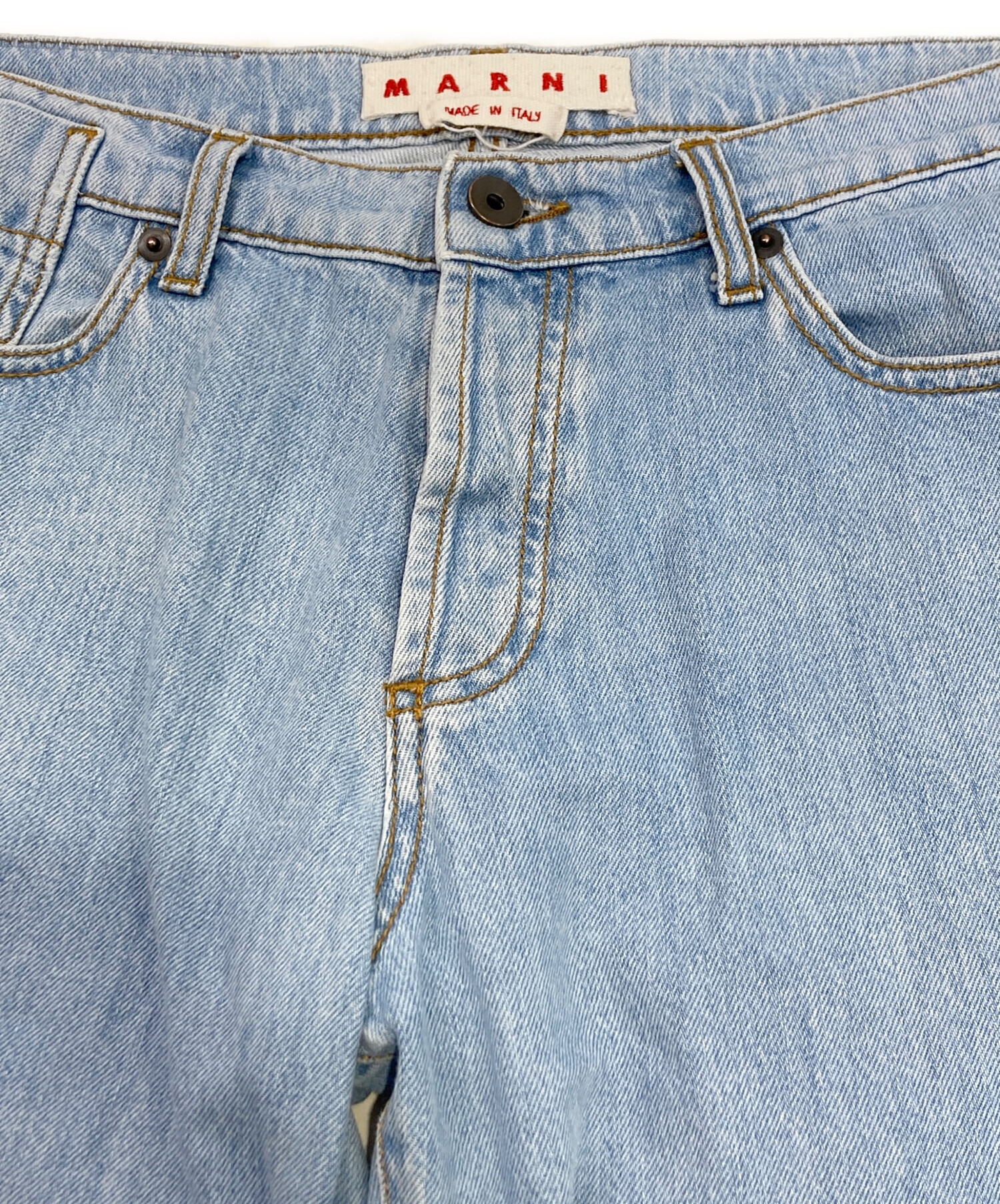 中古・古着通販】MARNI (マルニ) デニムパンツ インディゴ サイズ:SIZE