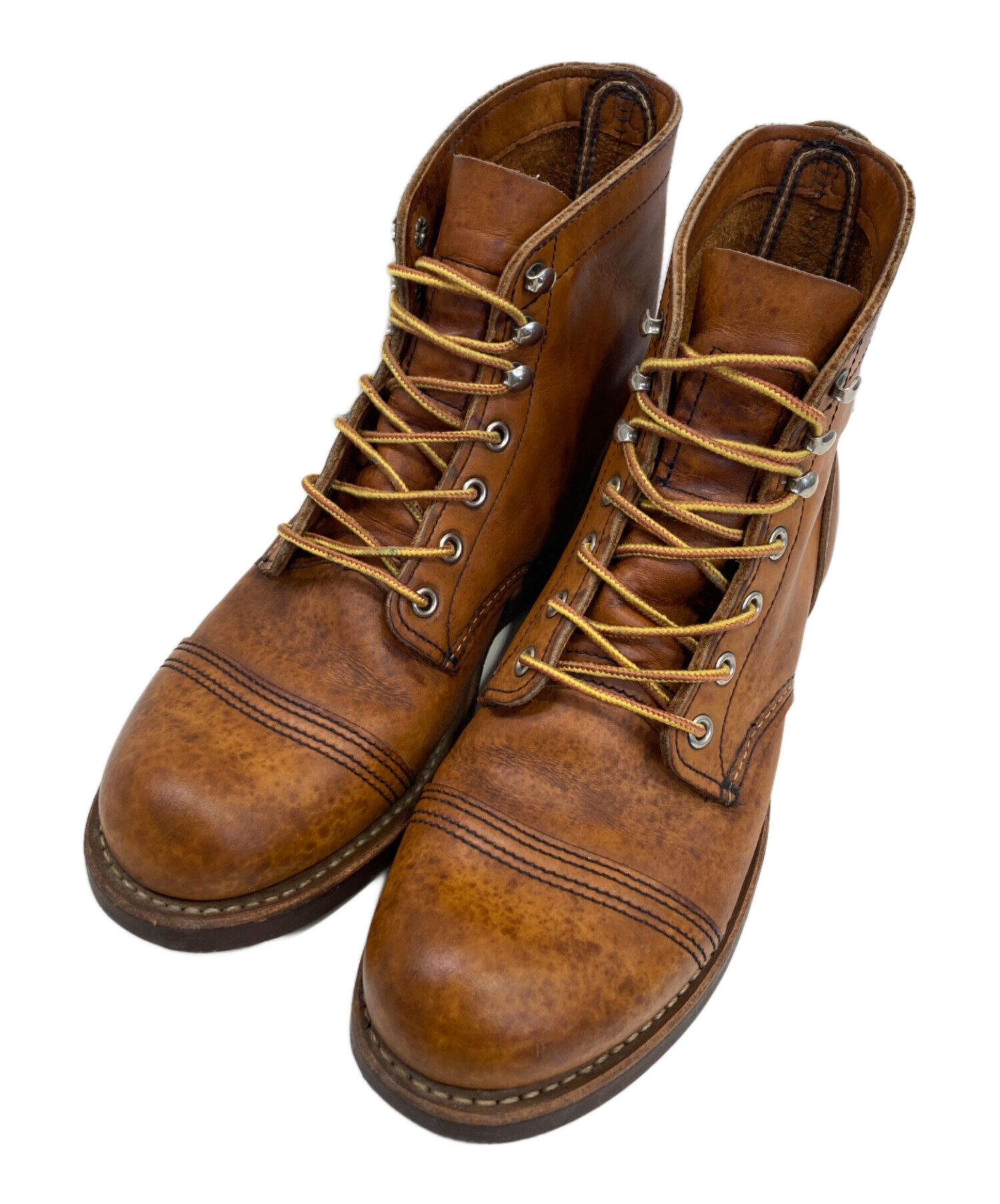 廃盤レッドウィング　アイアンレンジ8112 27センチ レッドウィング/Redwing専門修理のBECKMAN:8112アイアンレンジ×Vibram