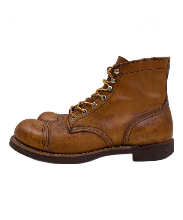 廃盤レッドウィング　アイアンレンジ8112 27センチ 中古・古着通販】RED WING (レッドウィング) アイアンレンジ ブラウン