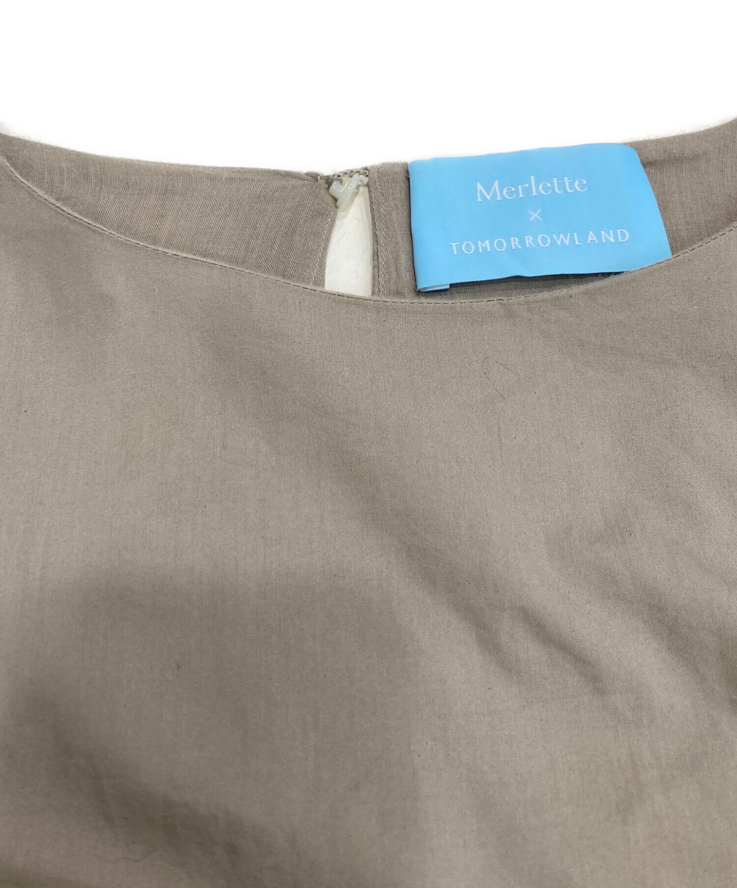 Merlette × TOMORROWLAND 長袖 ワンピース XS 中古 中古・古着通販】Merlette (マーレット) TOMORROW LAND