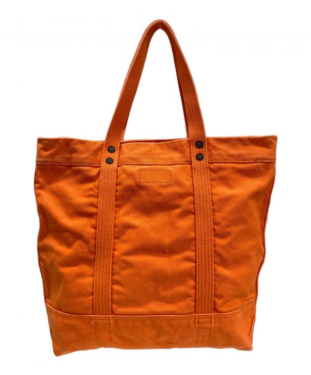 RALPH LAUREN ラルフローレン/レザー2WAYバッグ オレンジ/Aランク/71【中古】 Ralph Lauren - RALPH LAUREN ラルフローレン/レザー2WAYバッグ