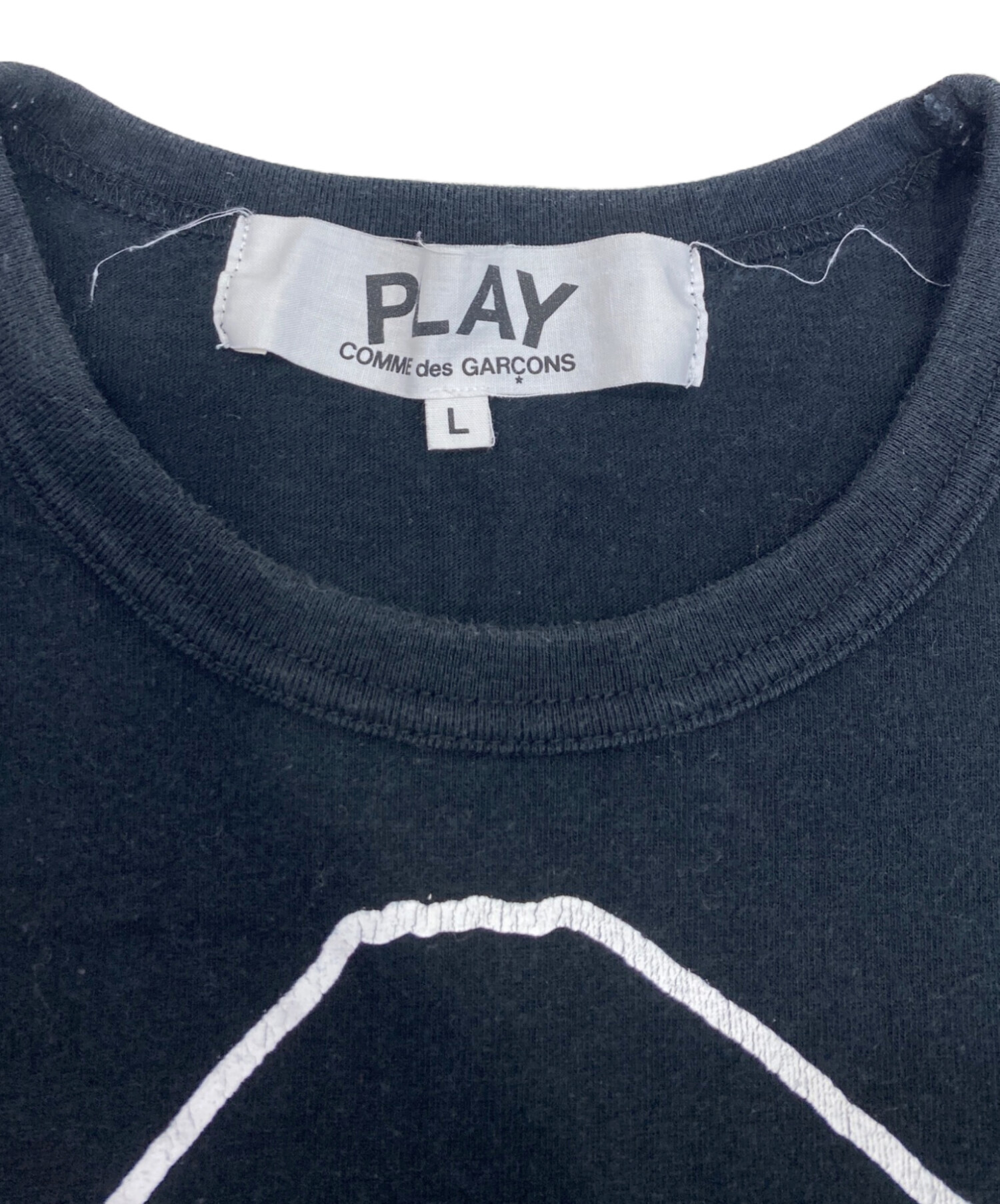 中古・古着通販】PLAY COMME des GARCONS (プレイコムデギャルソン) T 