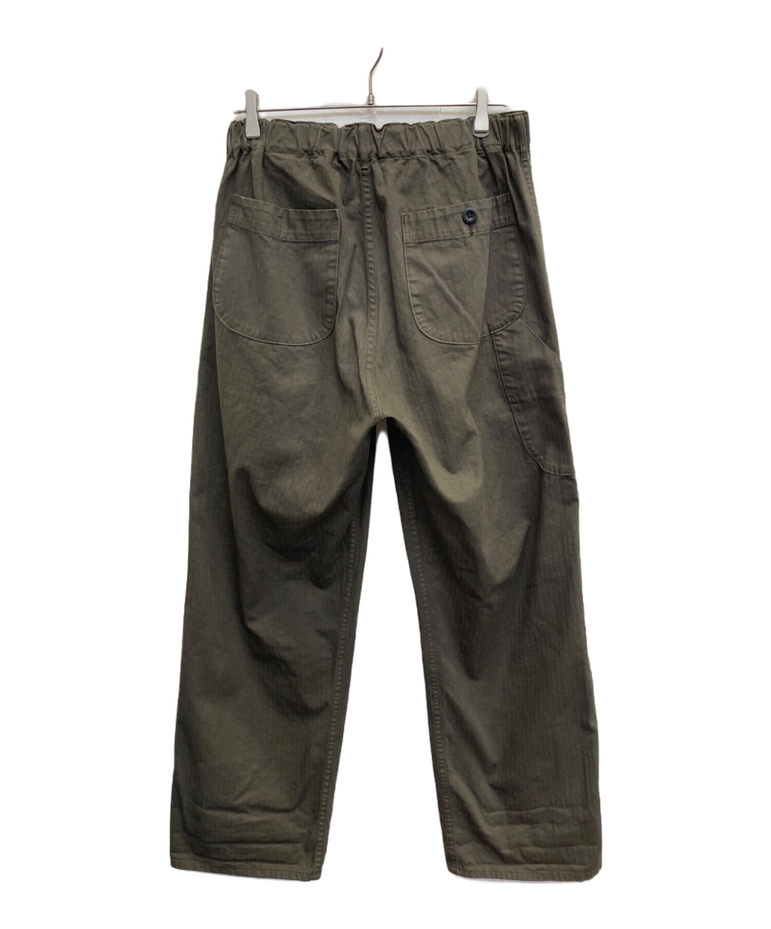中古・古着通販】orSlow (オアスロウ) ペインターパンツ カーキ サイズ 
