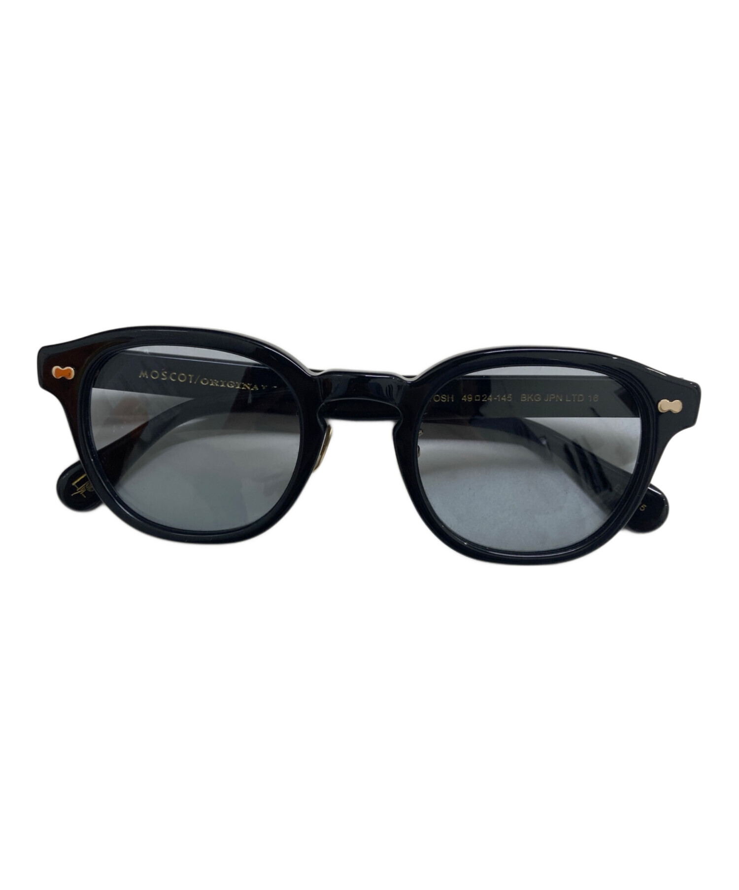 中古・古着通販】MOSCOT (モスコット) サングラス ブラック サイズ:49