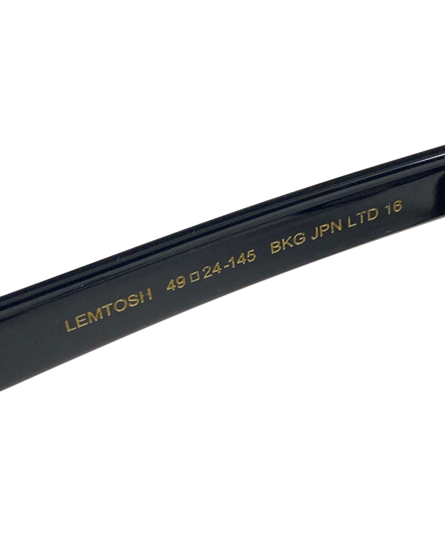 中古・古着通販】MOSCOT (モスコット) サングラス ブラック サイズ:49