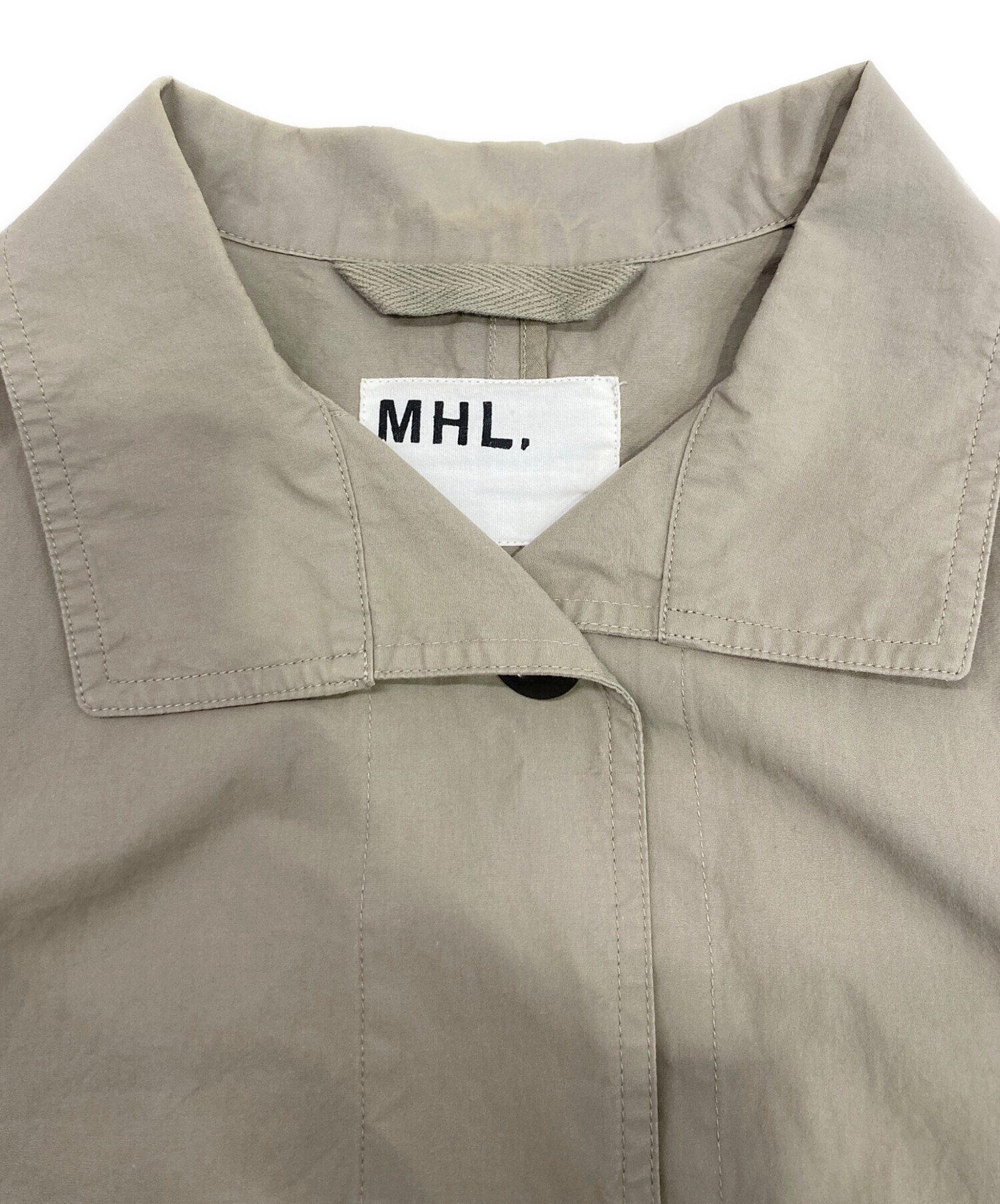 中古・古着通販】MHL (エムエイチエル) PROOFED COTTON POPLIN COAT