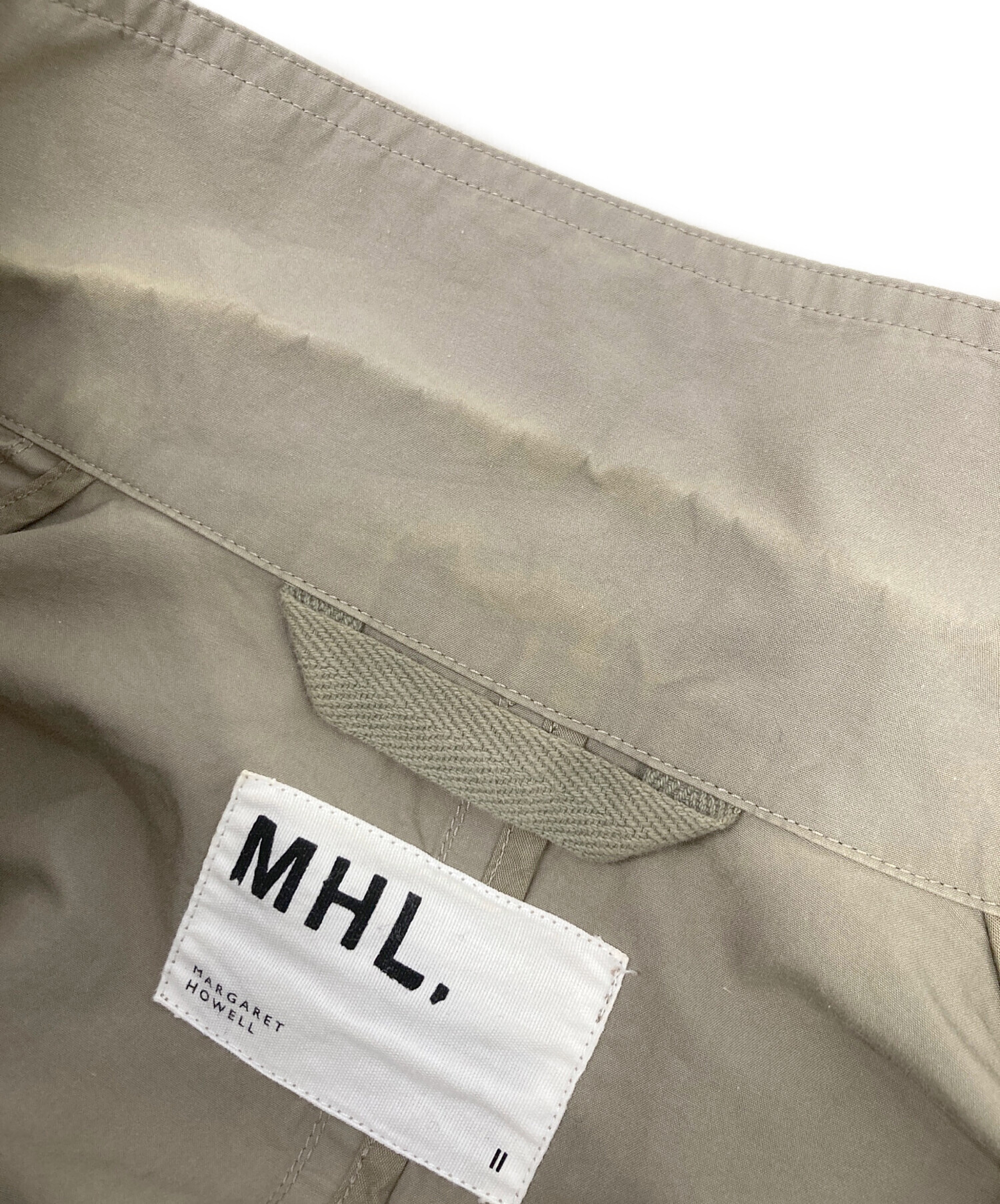 MHL. エムエイチエル スウェット 2(M位) ベージュ 【古着】【中古】 楽天市場】mhl スウェット（レディースファッション）の通販