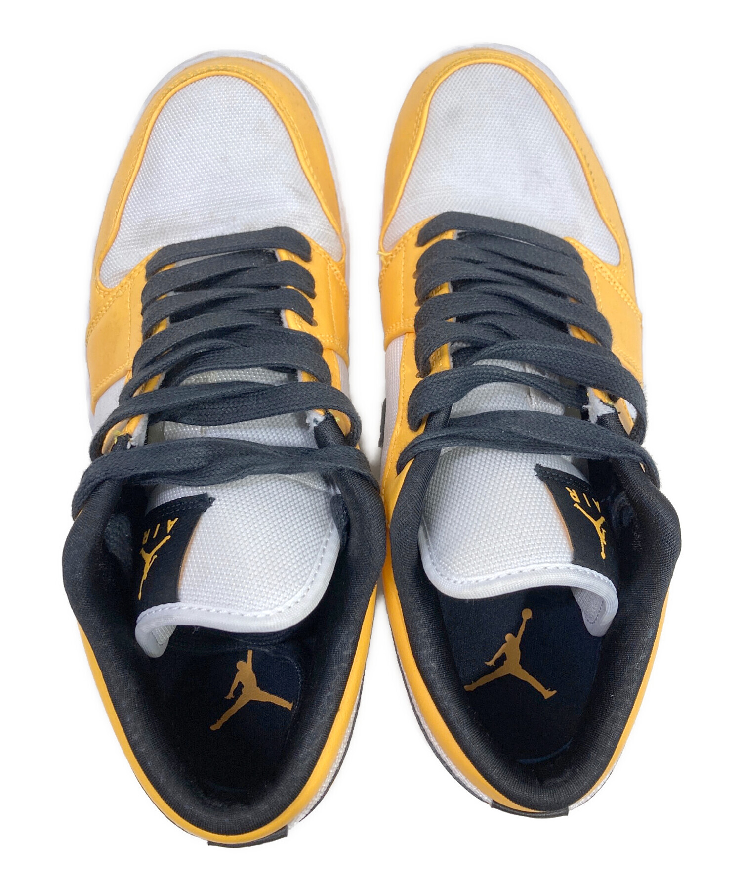 中古・古着通販】NIKE (ナイキ) スニーカー イエロー サイズ:27