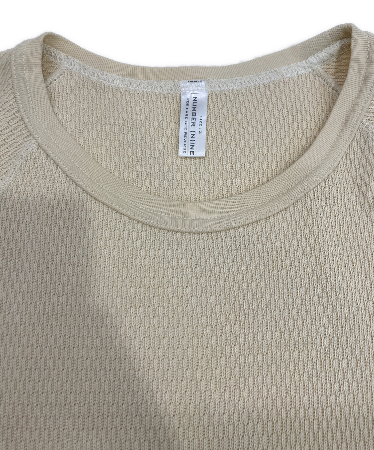 中古・古着通販】NUMBER (N)INE (ナンバーナイン) サーマルカットソー