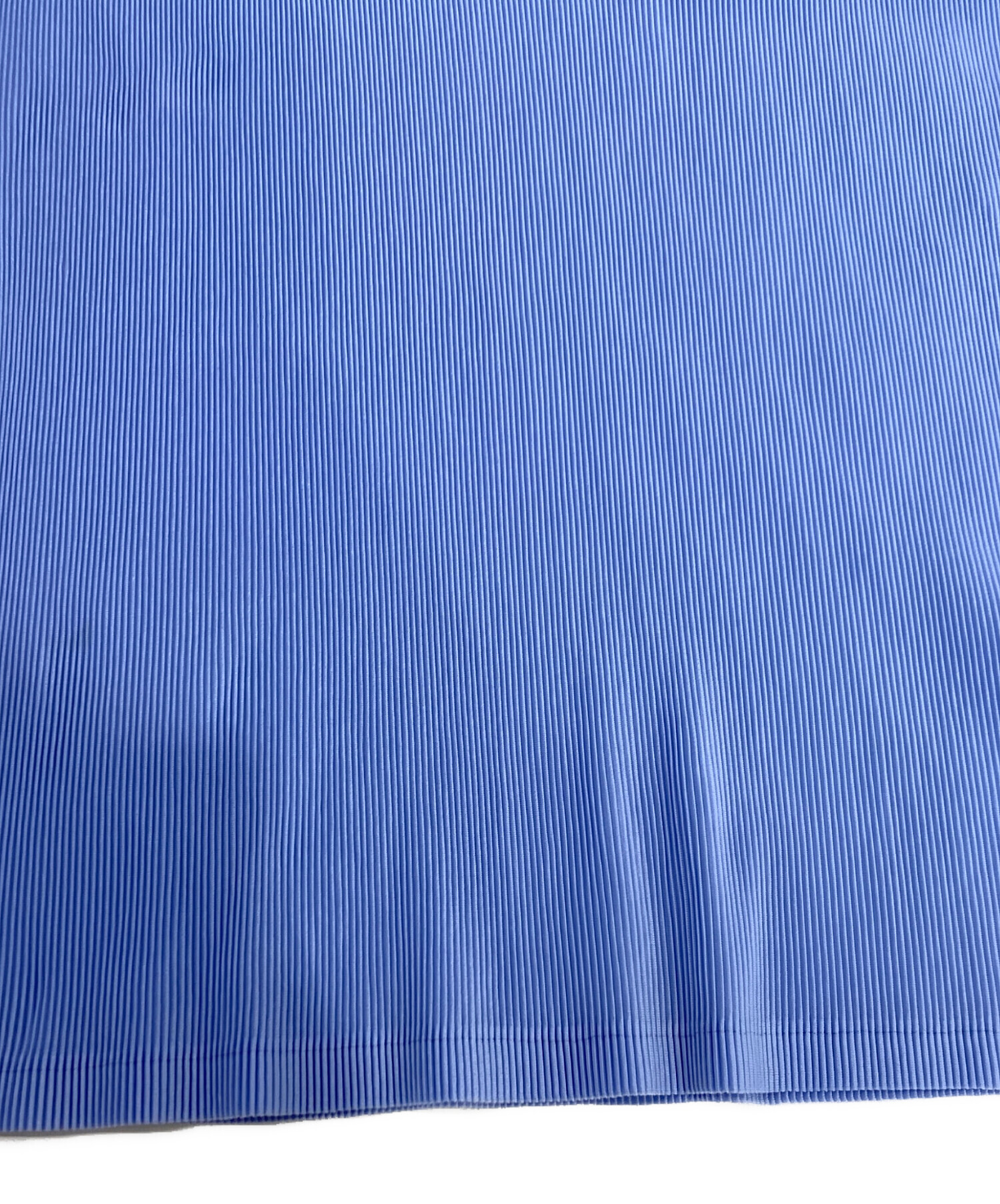 中古・古着通販】PLEATS PLEASE (プリーツプリーズ) ポロシャツ ブルー