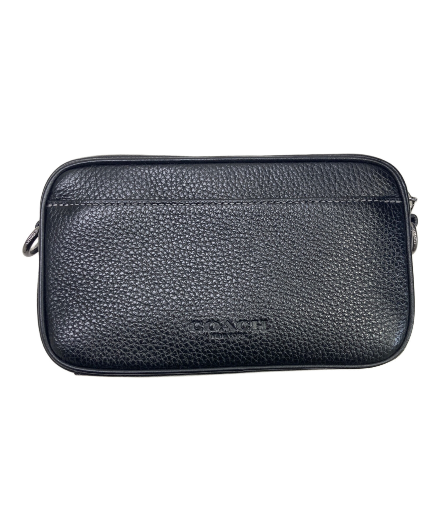 中古・古着通販】COACH (コーチ) ショルダーバッグ ブラック｜ブランド