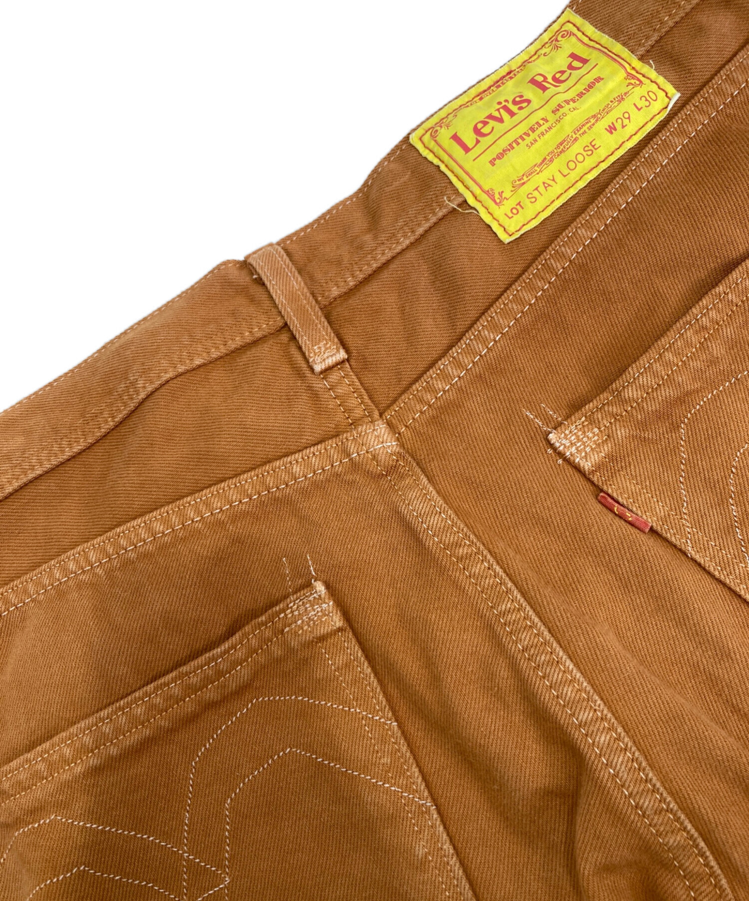 中古・古着通販】LEVI'S (リーバイス) ストレートパンツ ブラウン