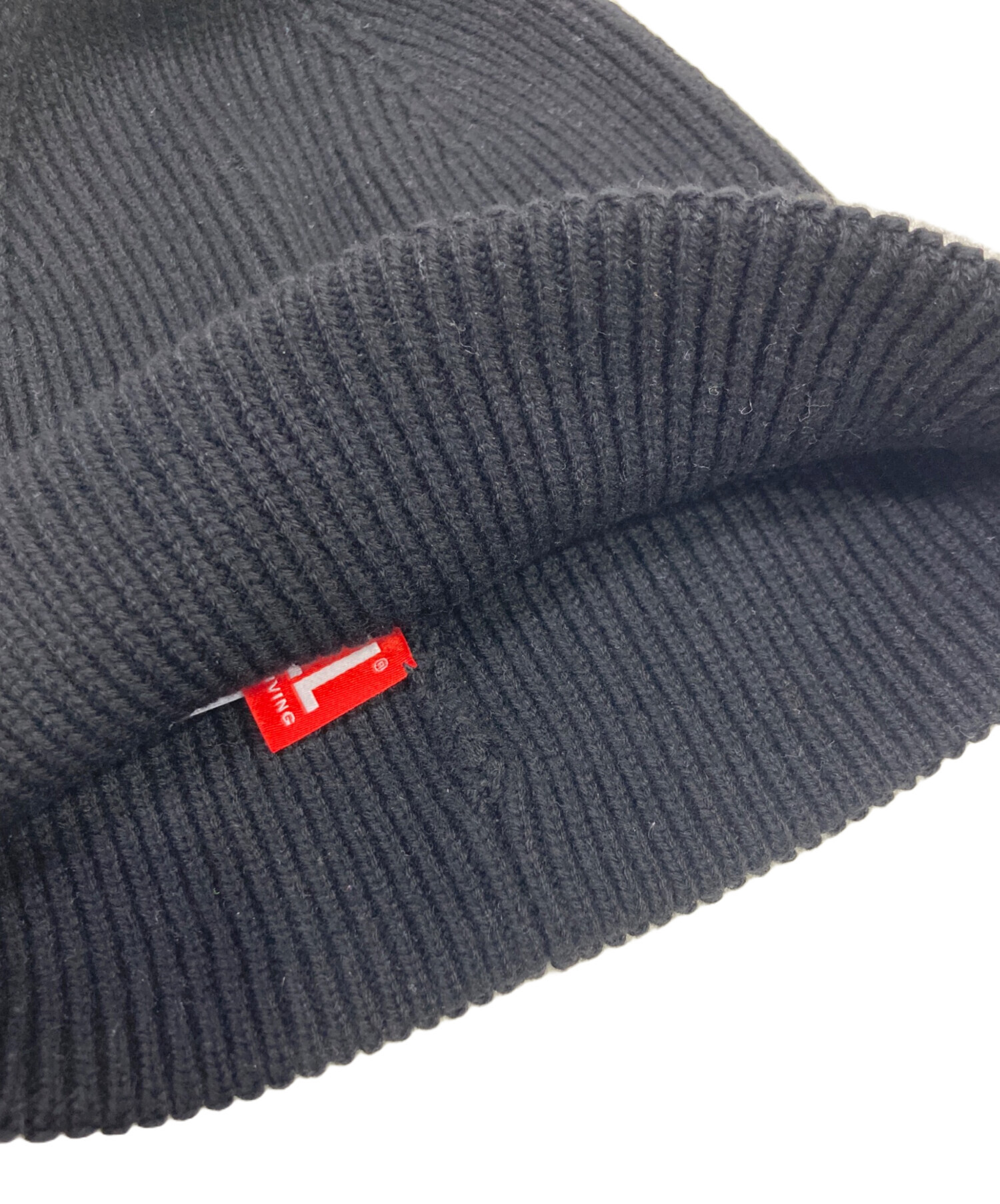 中古・古着通販】DIESEL (ディーゼル) ロゴニット帽 ブラック