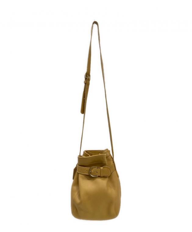 中古・古着通販】COACH (コーチ) ショルダーバッグ イエロー｜ブランド
