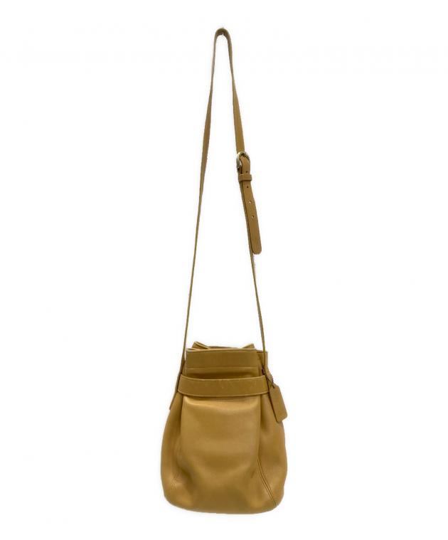 COACH イエローフェイスショルダーバッグ 中古・古着通販】COACH (コーチ) ショルダーバッグ イエロー｜ブランド