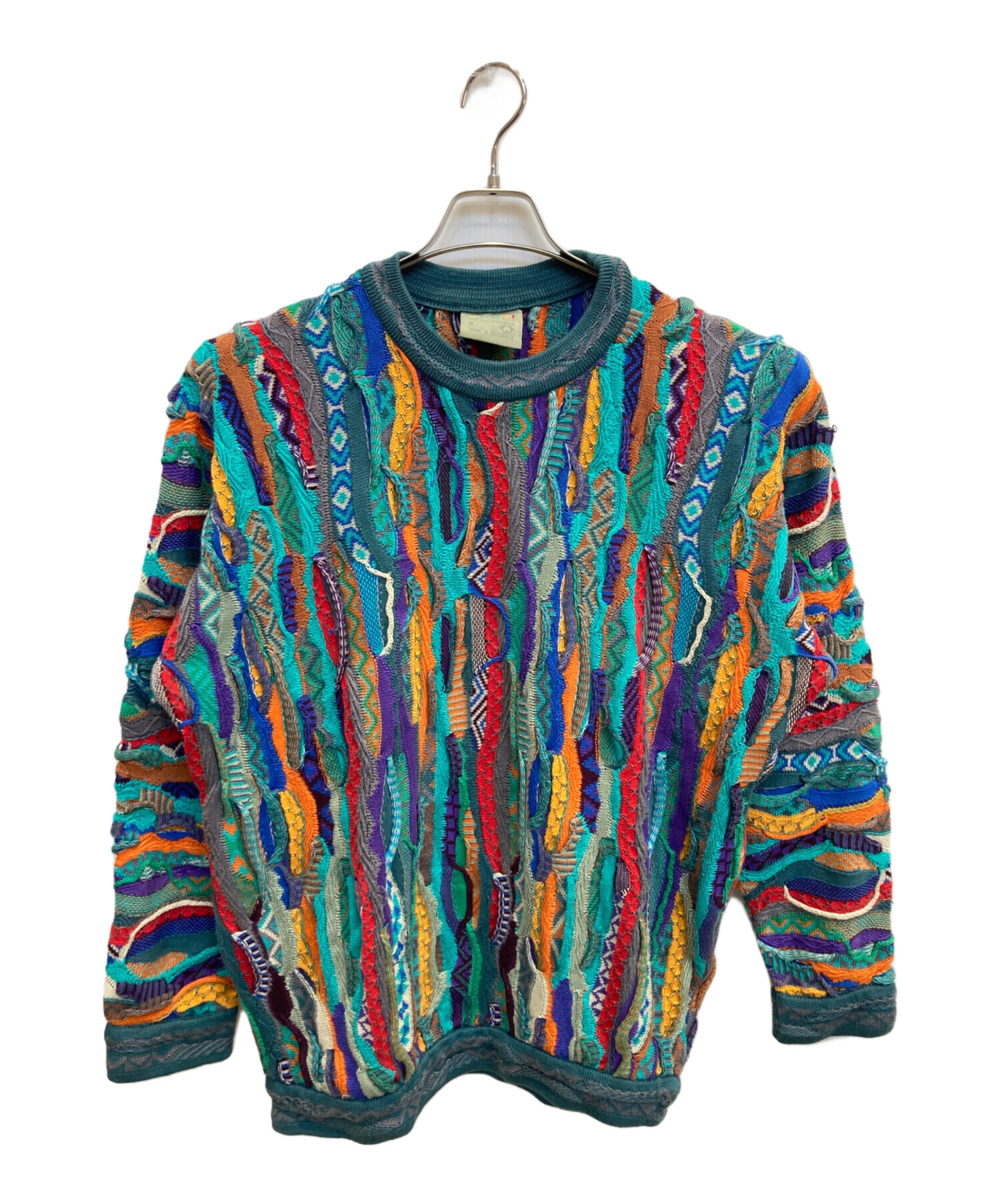 中古・古着通販】Coogi (クージー) ヴィンテージ3Dニット マルチ