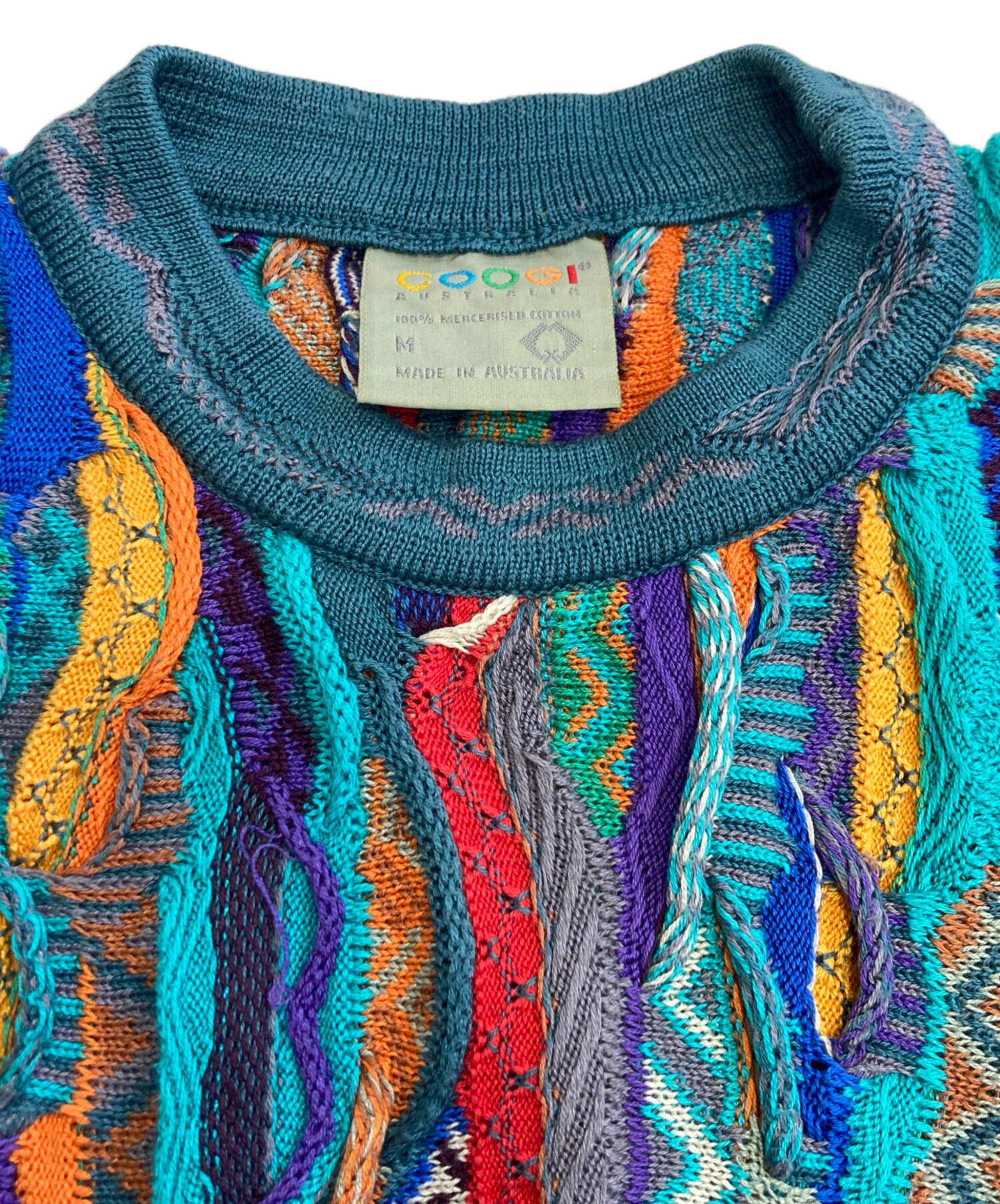 中古・古着通販】Coogi (クージー) ヴィンテージ3Dニット マルチ
