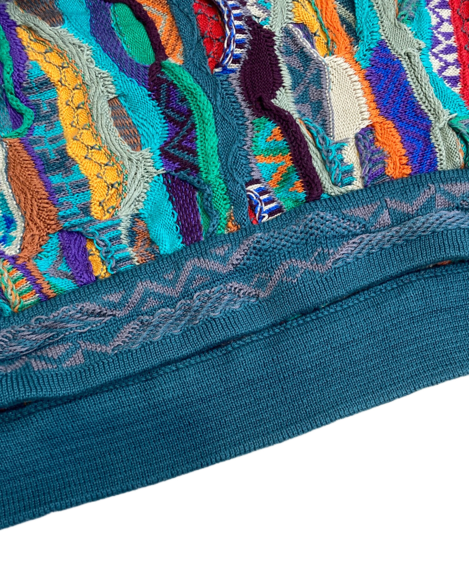 中古・古着通販】Coogi (クージー) ヴィンテージ3Dニット マルチ