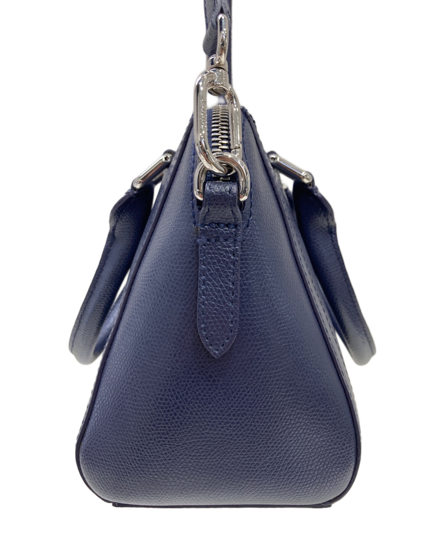 フルラ ショルダー  【Bランク】【中古】 FURLA(フルラ) / ショルダーバッグ/レザー/ブルー | 中古品の販売