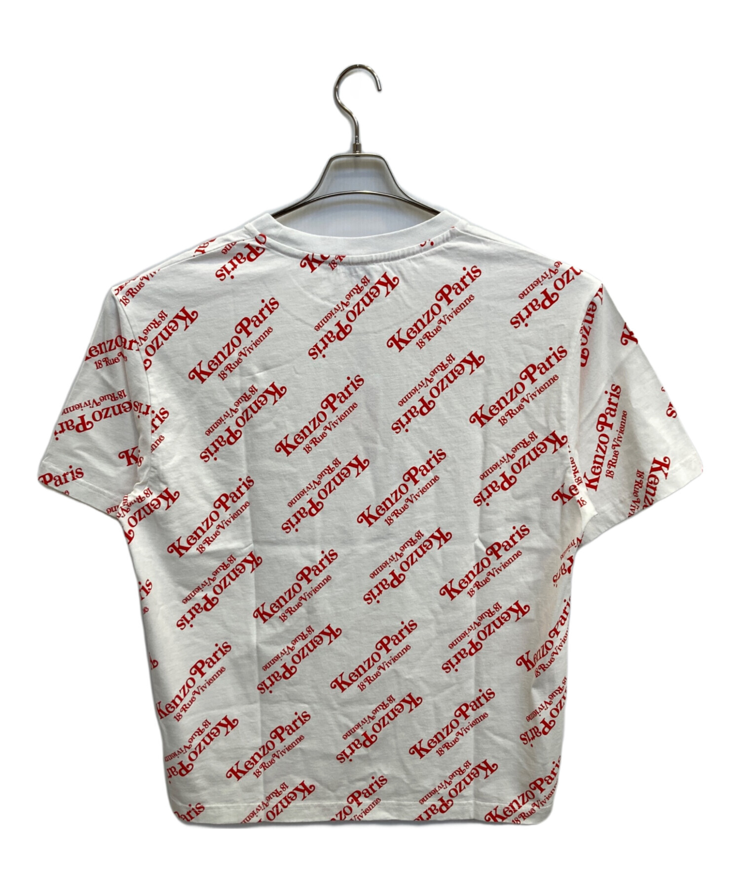 中古・古着通販】KENZO (ケンゾー) ロゴTシャツ ホワイト サイズ:L 未 