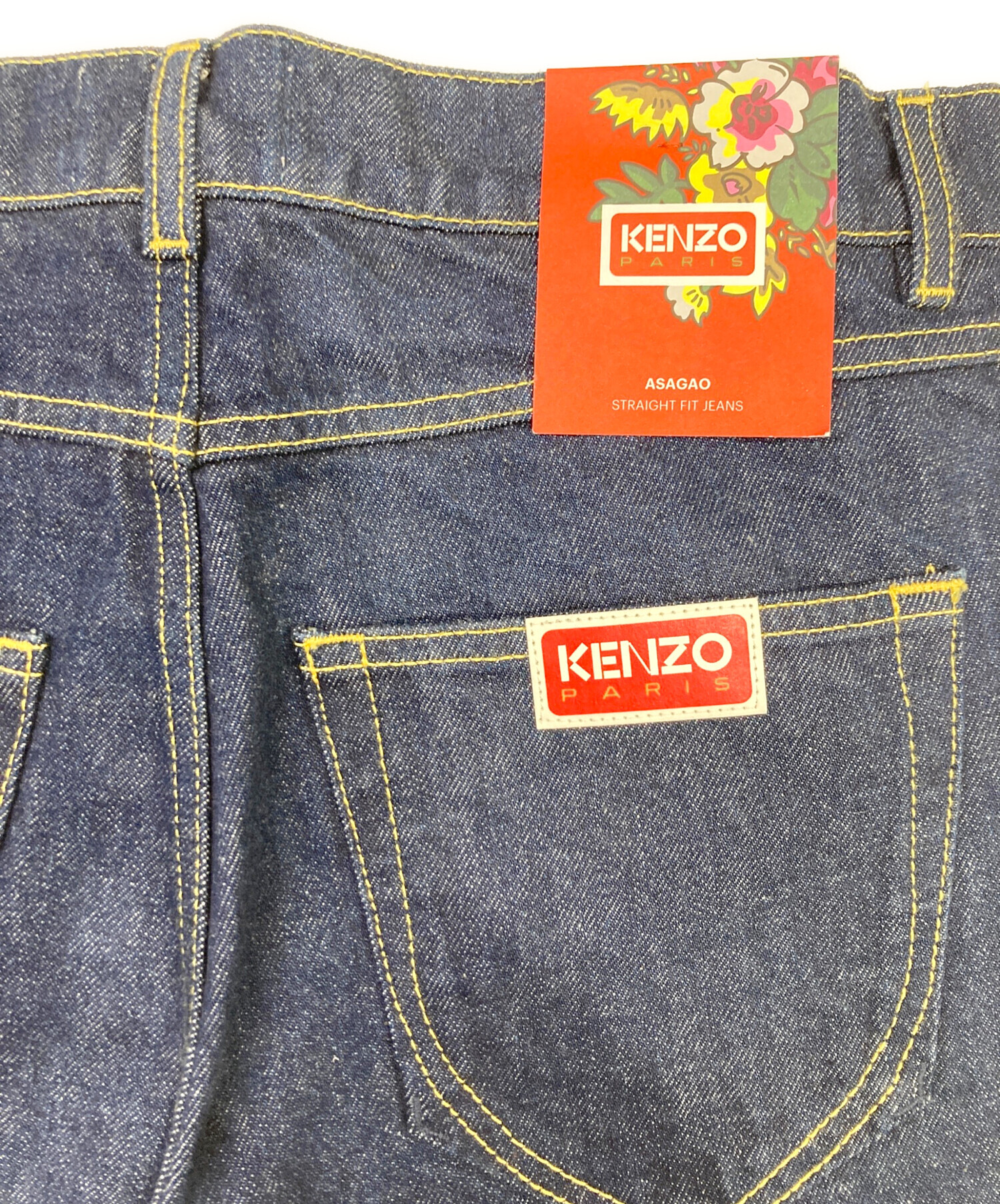 中古・古着通販】KENZO (ケンゾー) デニムパンツ インディゴ サイズ