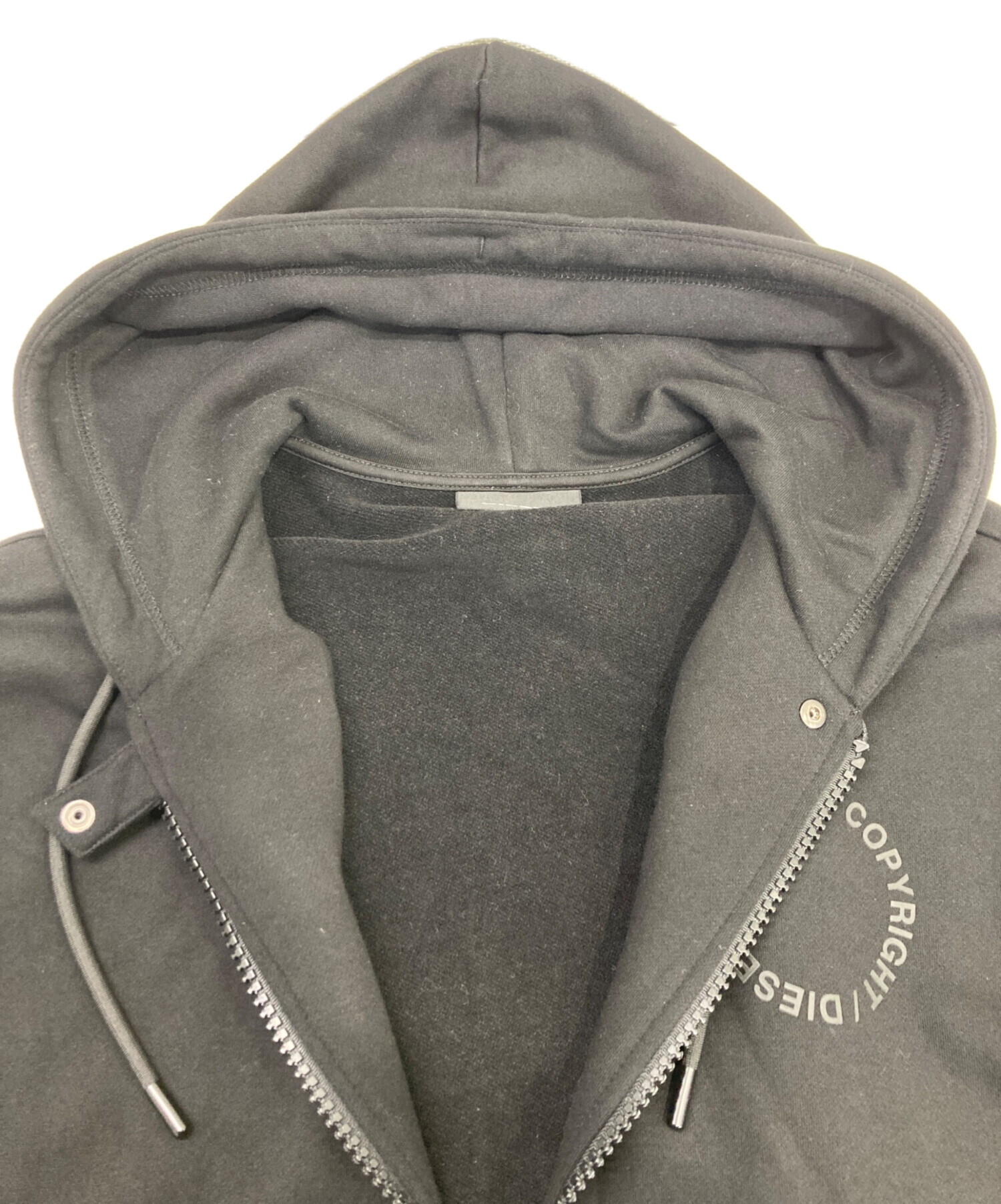 Diesel old ジップパーカー　古着　y2k テック系 中古・古着通販】DIESEL (ディーゼル) ジップパーカー スカイブルー