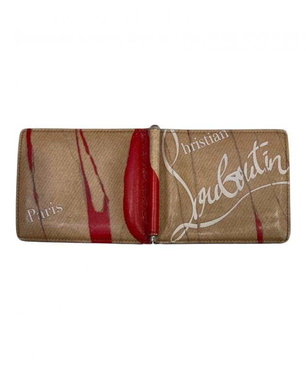 Christian Louboutin ルブタン マネークリップ 2つ折り財布 中古・古着通販】Christian Louboutin (クリスチャン・ルブタン