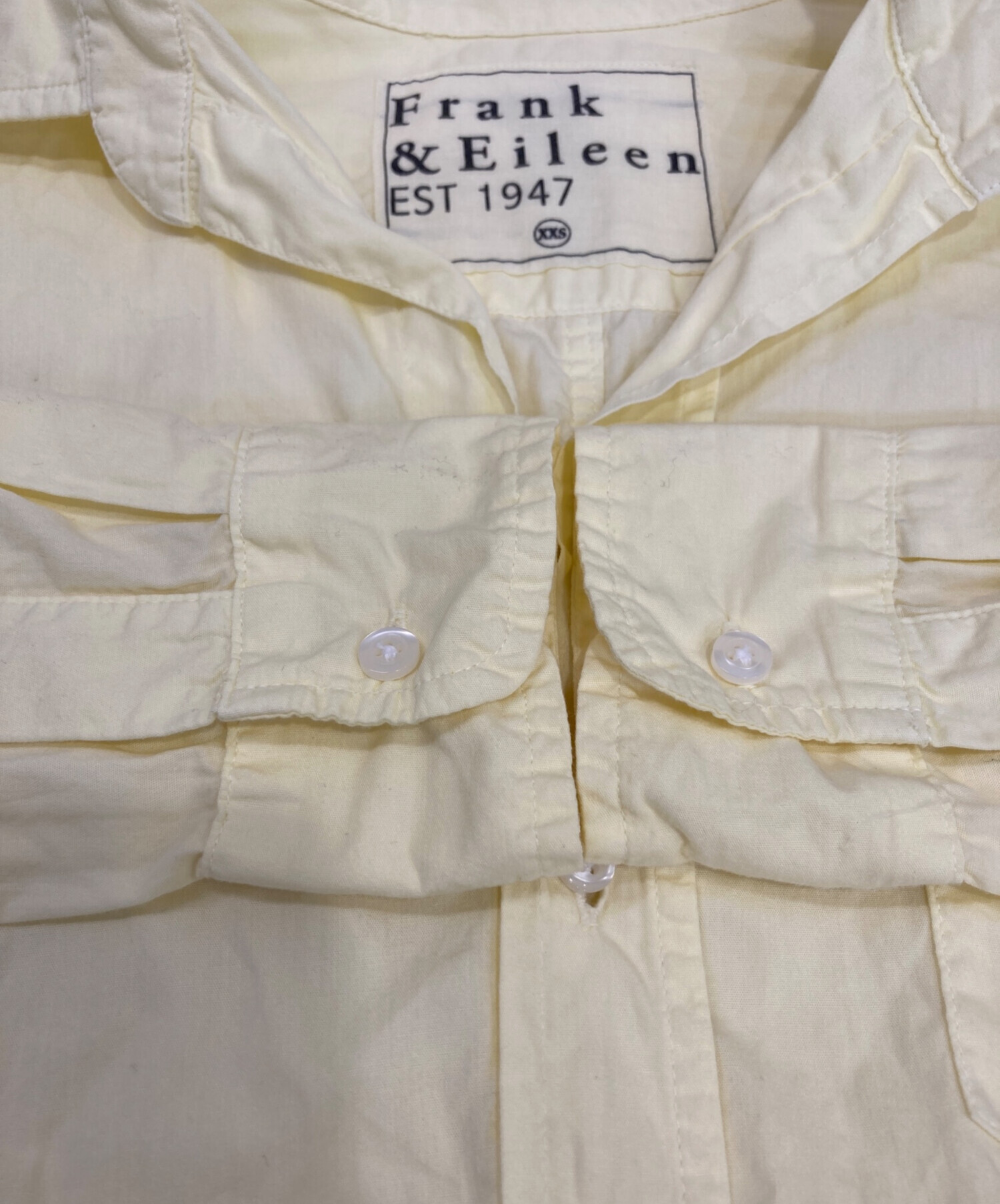 中古・古着通販】Frank&Eileen (フランクアンドアイリーン) シャツ 