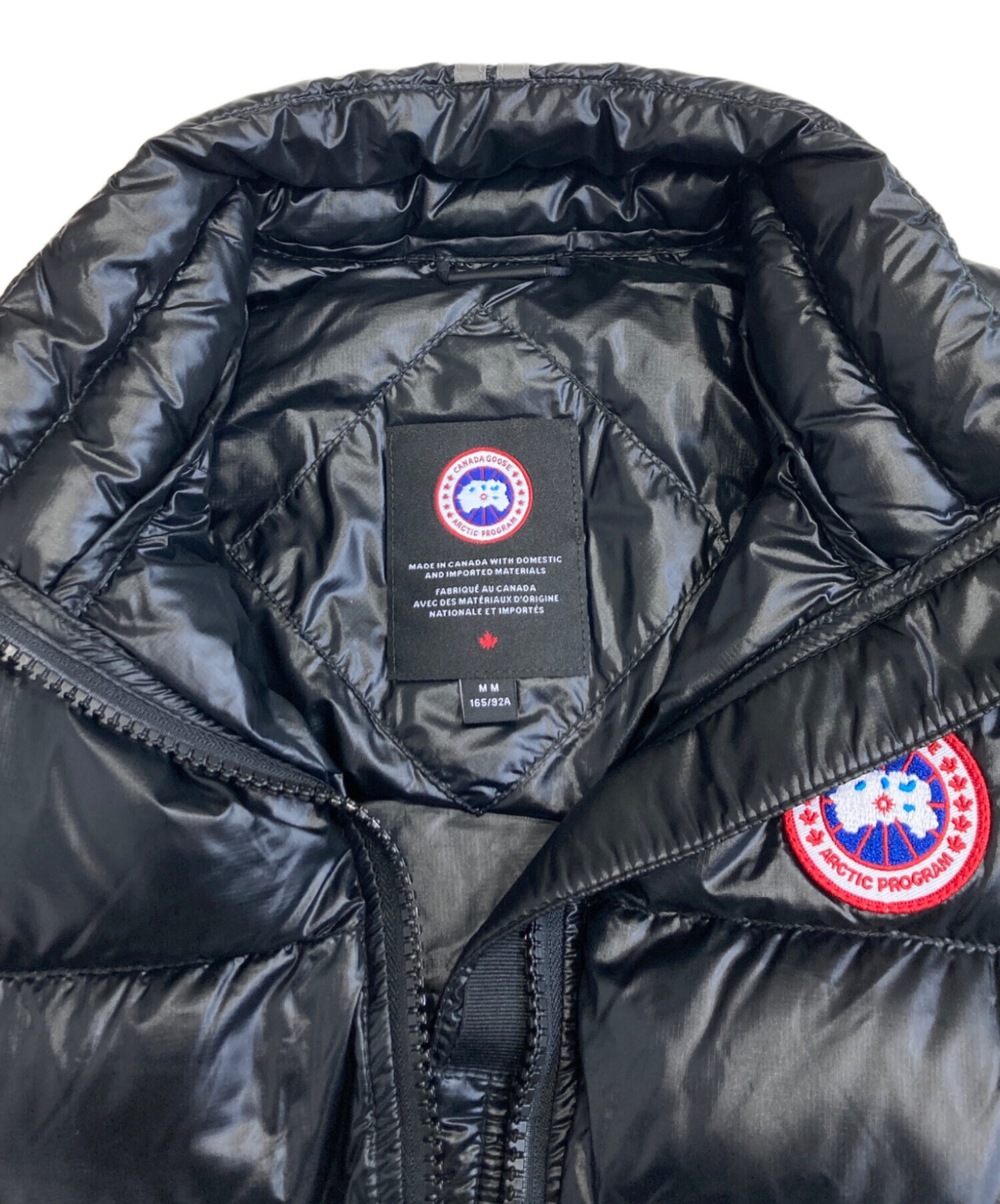 中古・古着通販】CANADA GOOSE (カナダグース) ダウンベスト ブラック