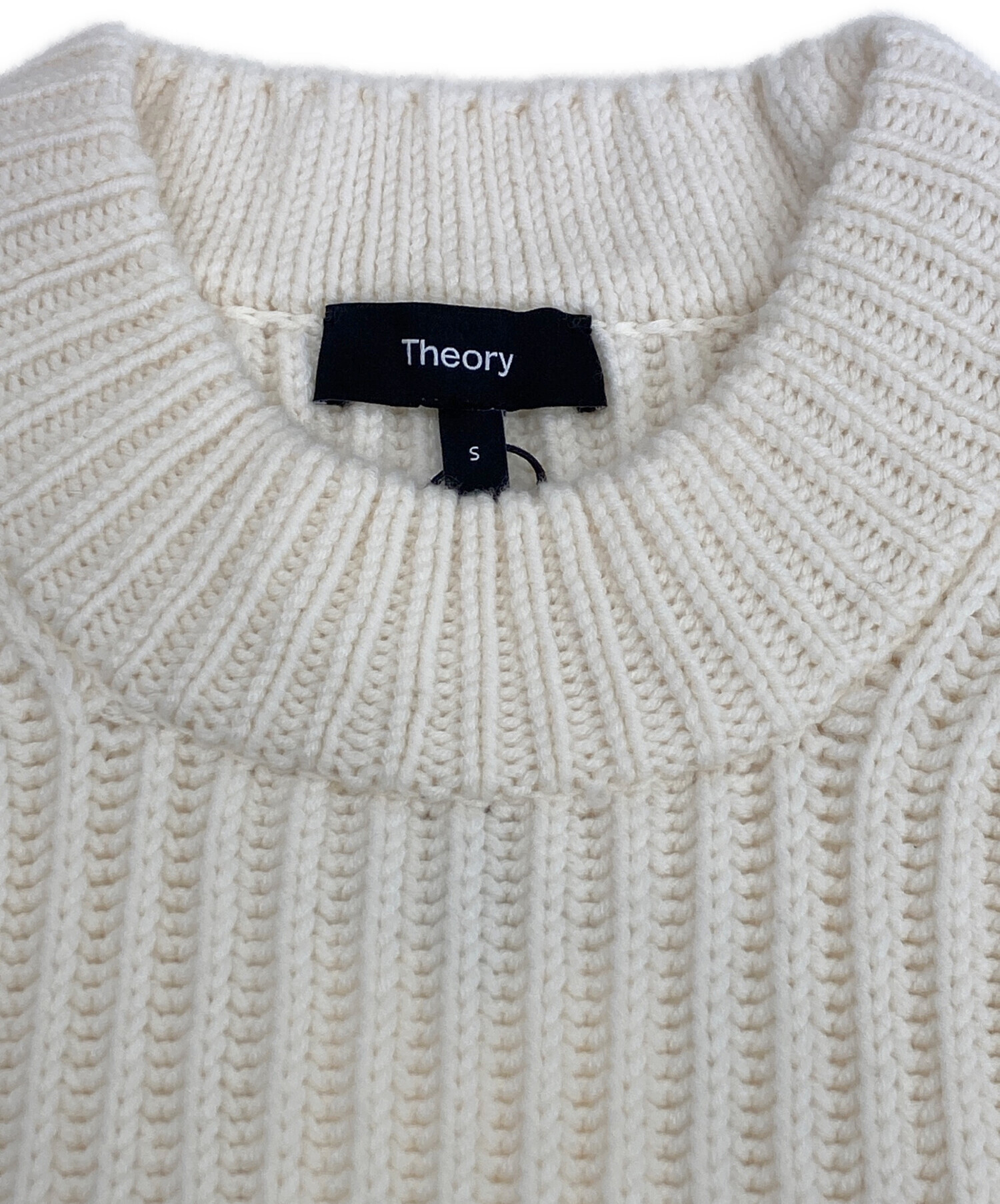 中古・古着通販】theory (セオリー) カシミヤ混ニット アイボリー