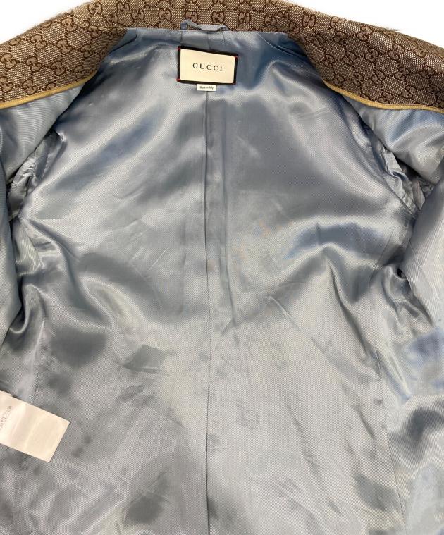 中古・古着通販】GUCCI (グッチ) テーラードジャケット ベージュ