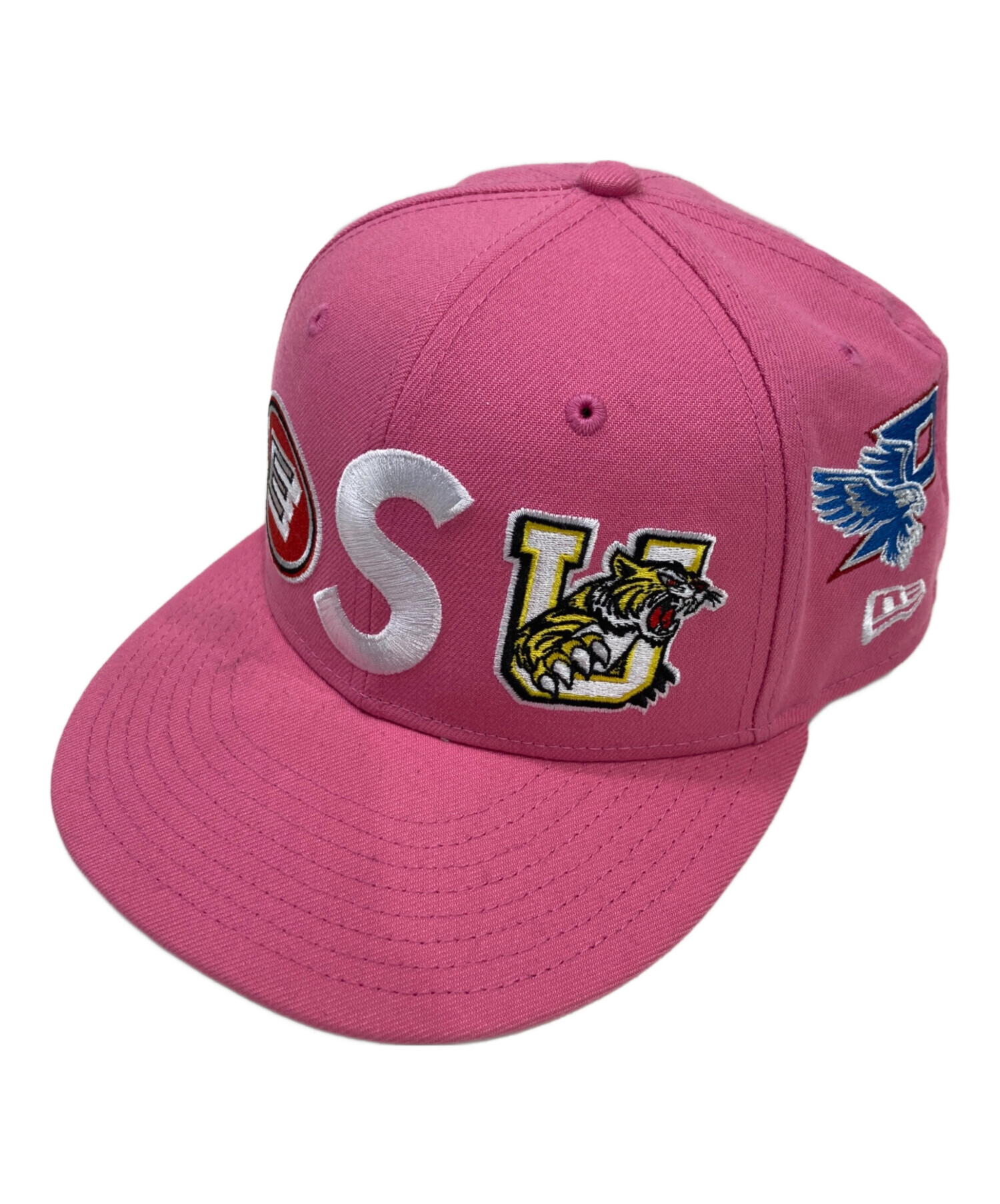あ supreme NEWERA ピンクキャップ 中古・古着通販】New Era (ニューエラ) Supreme (シュプリーム