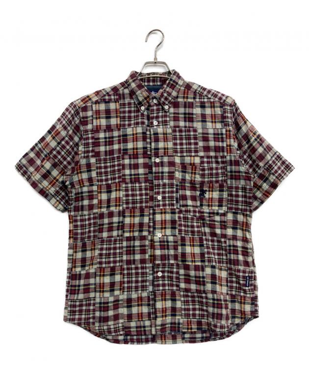 中古・古着通販】stussy (ステューシー) パッチワークチェックシャツ