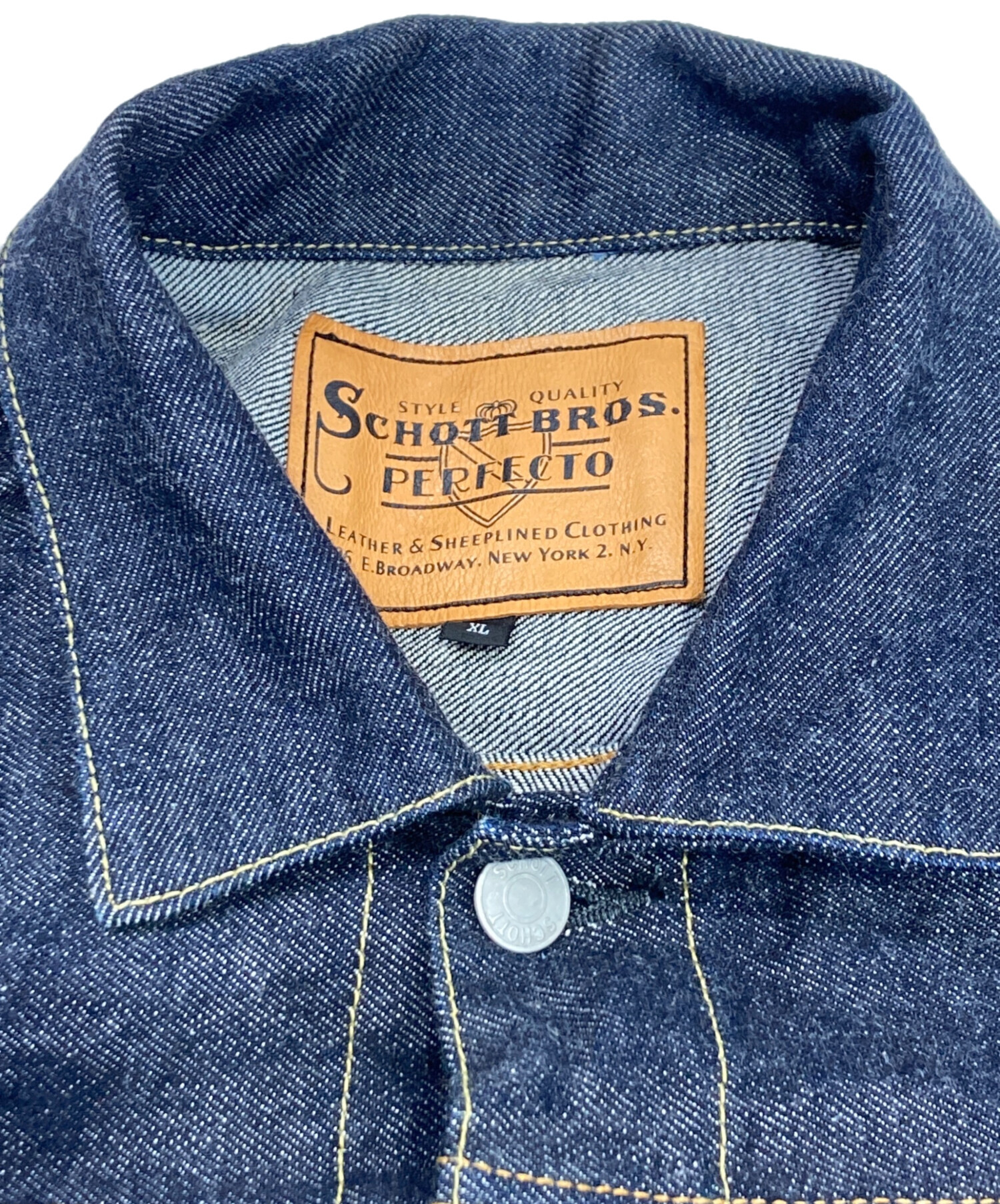 中古・古着通販】Schott (ショット) 1stタイプデニムジャケット