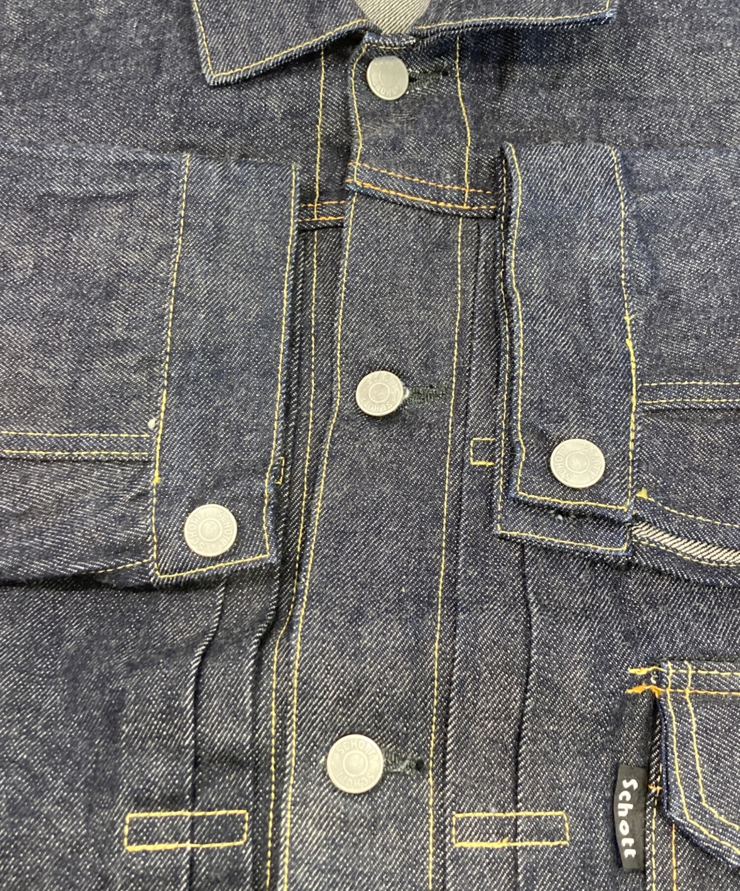 中古・古着通販】Schott (ショット) 1stタイプデニムジャケット