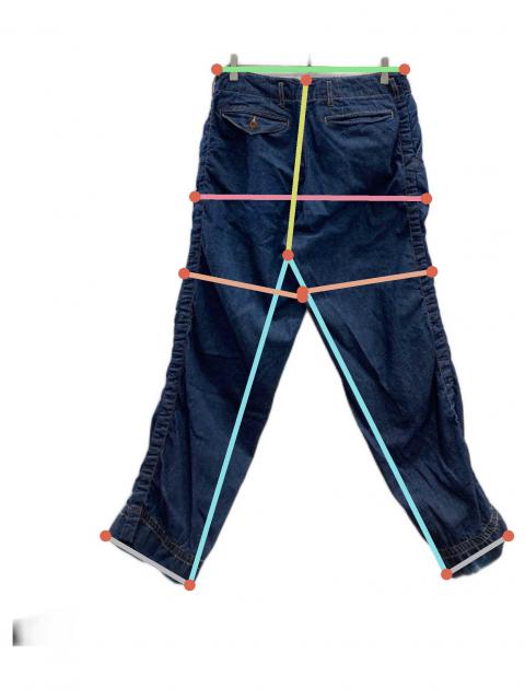 中古・古着通販】kolor/BEACON (カラービーコン) DENIM PACKARING PANT