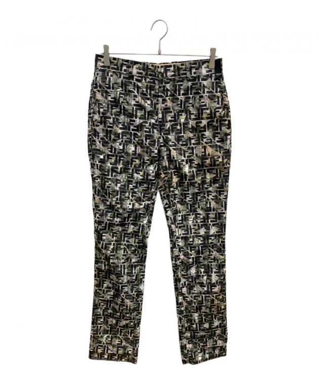 中古・古着通販】FENDI (フェンディ) ズッカパターン総柄パンツ