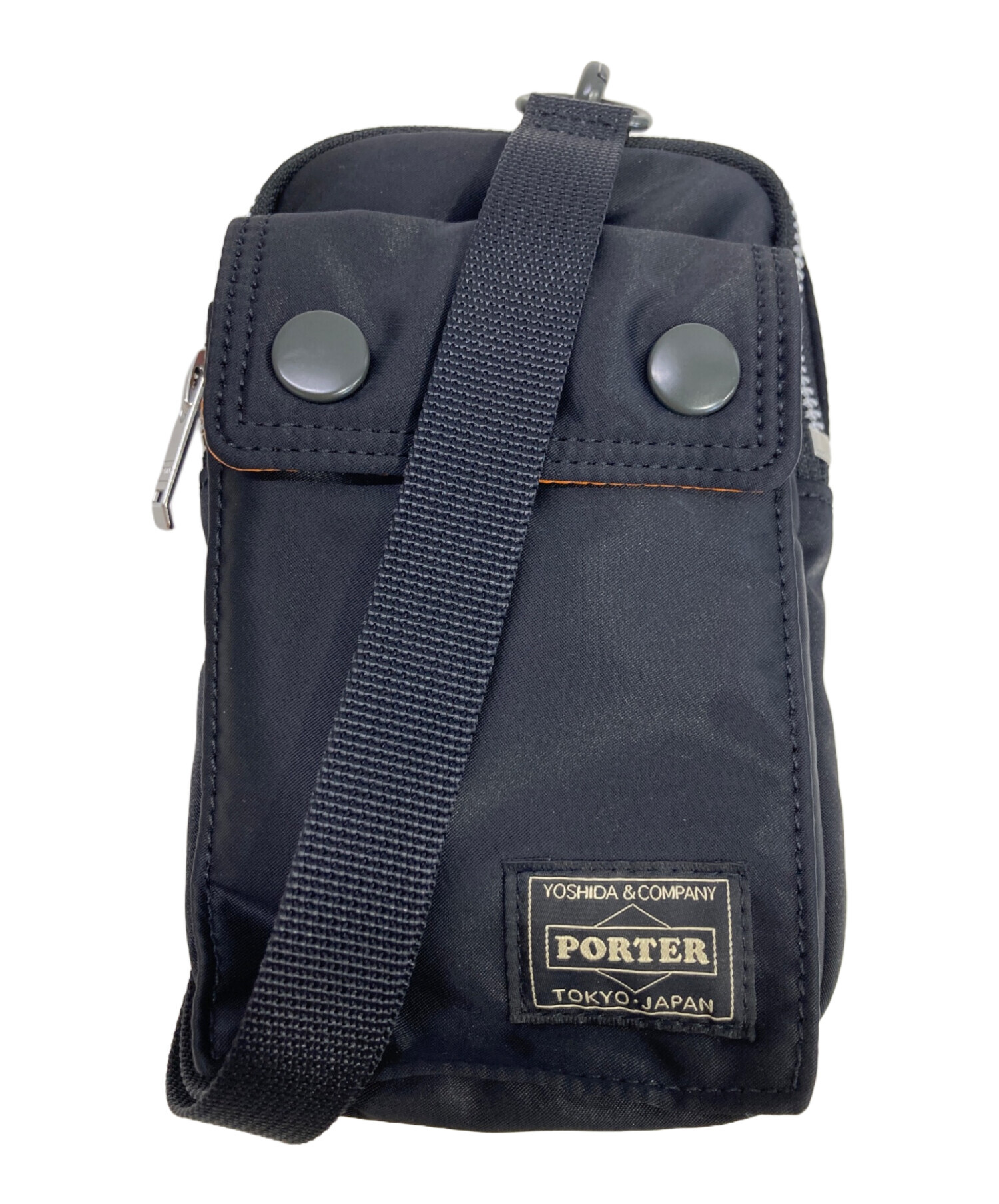 中古・古着通販】PORTER (ポーター) ショルダーポーチ ブラック 
