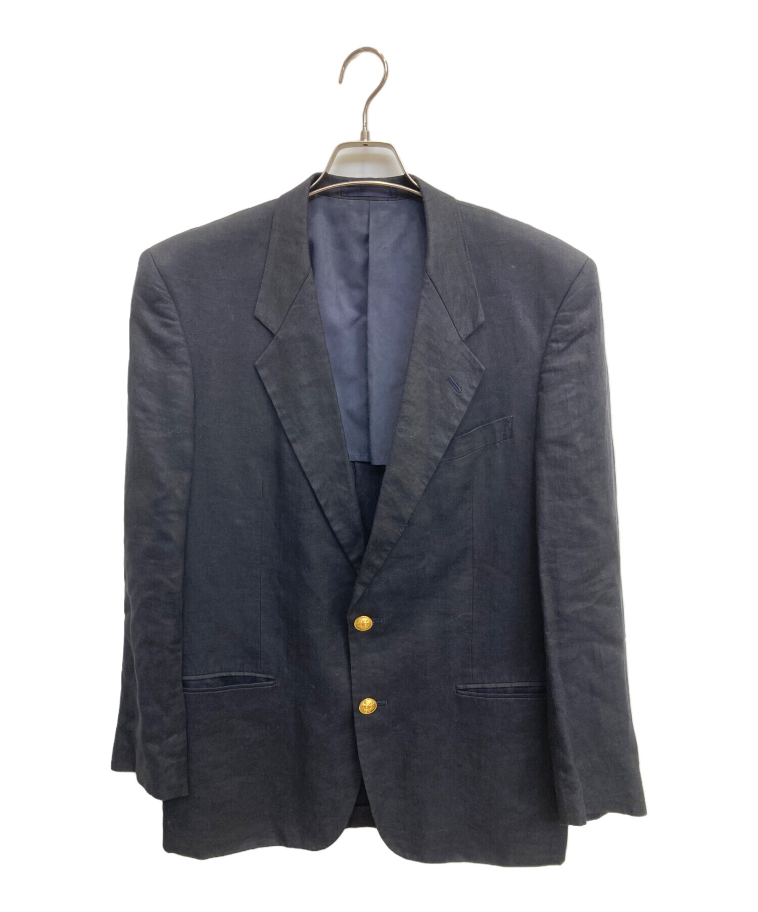 中古・古着通販】PAUL SMITH (ポールスミス) リネン金ホボタンブレザー 