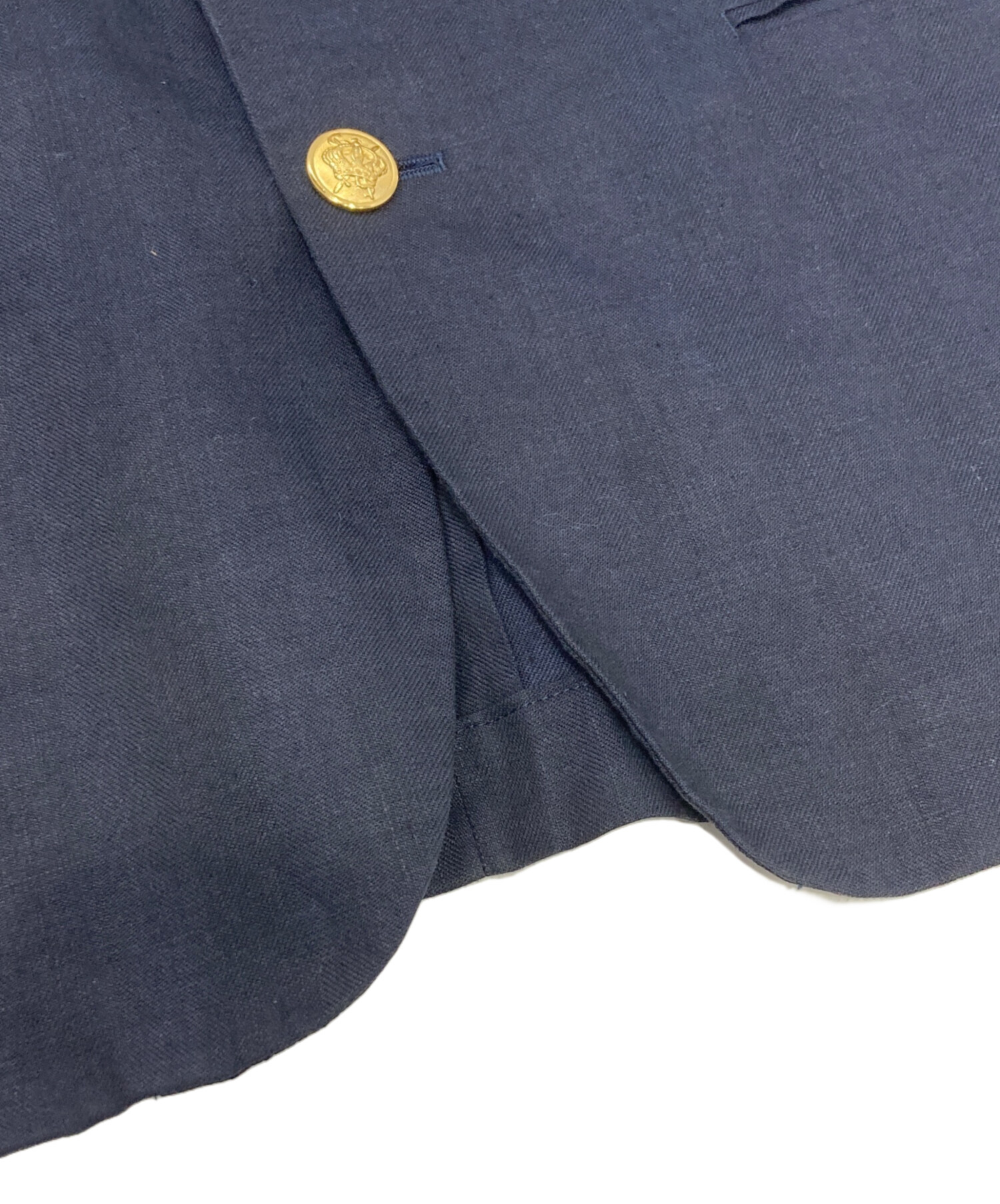 中古・古着通販】PAUL SMITH (ポールスミス) リネン金ホボタンブレザー 