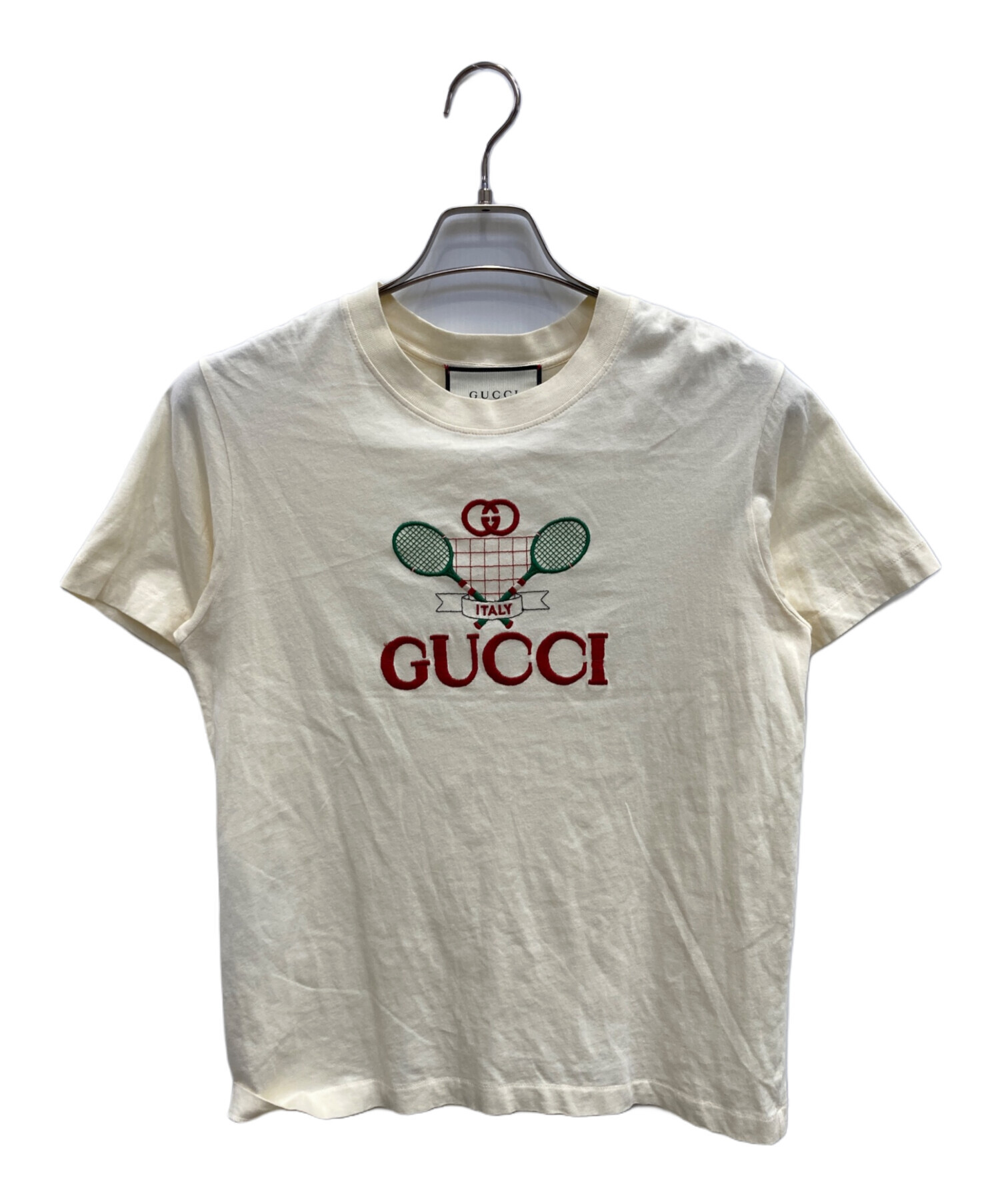 【正規品】GUCCI BOUTIQUE ロゴT L アイボリー 正規品】GUCCI BOUTIQUE ロゴT L アイボリー 【公式通販】
