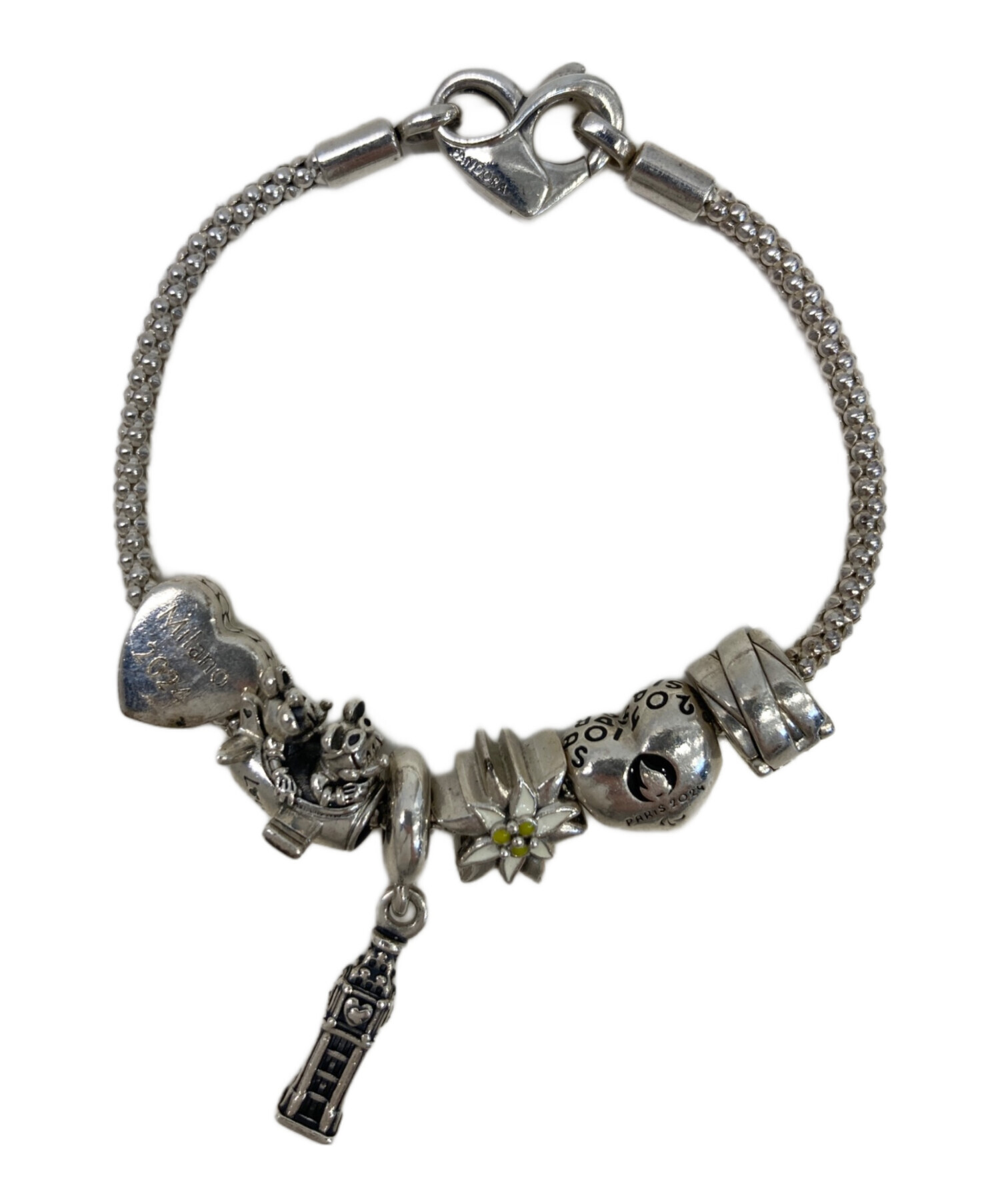 中古・古着通販】PANDORA (パンドラ) ブレスレット シルバー｜ブランド