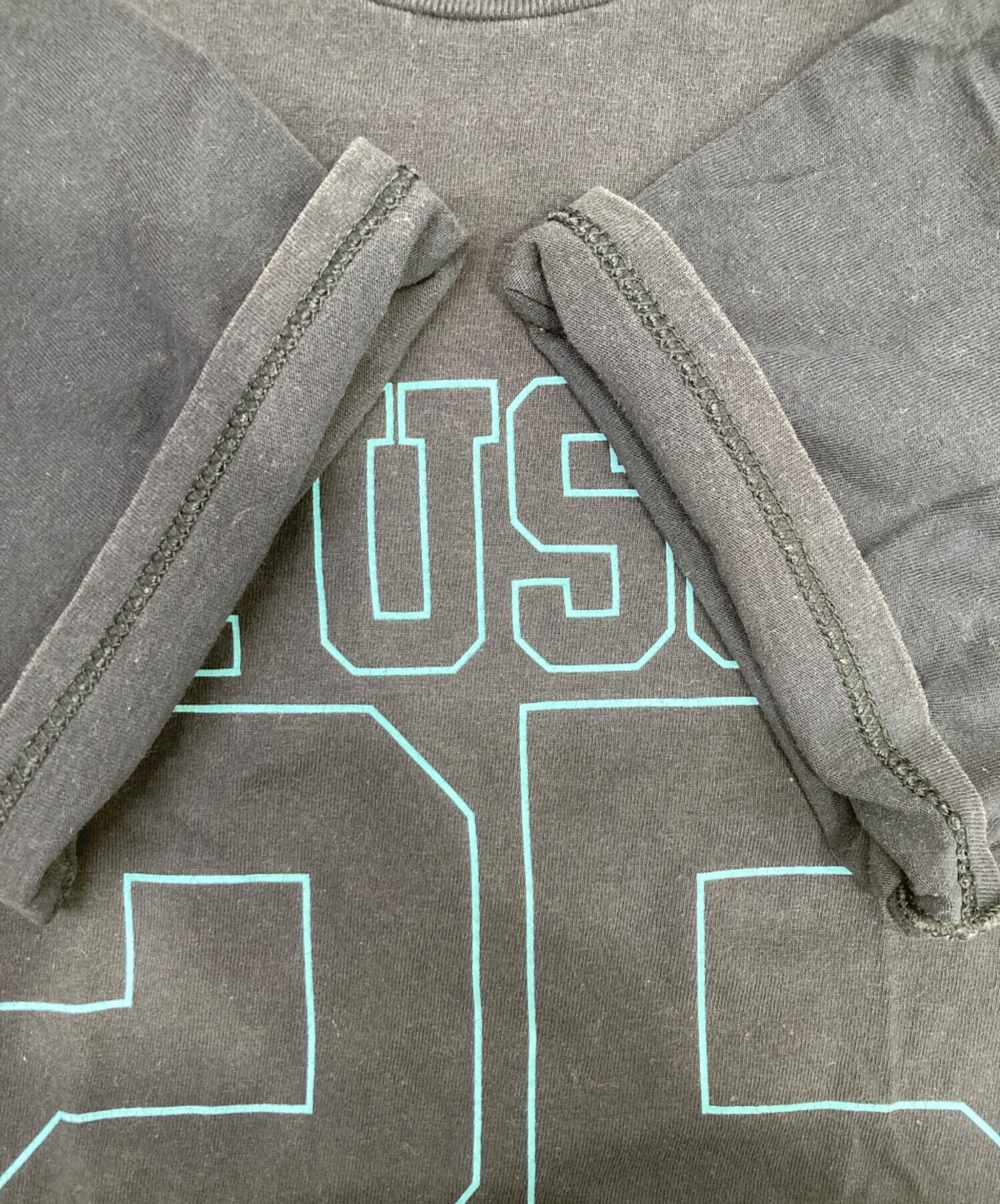 中古・古着通販】stussy (ステューシー) ナンバリングTシャツ ネイビー 