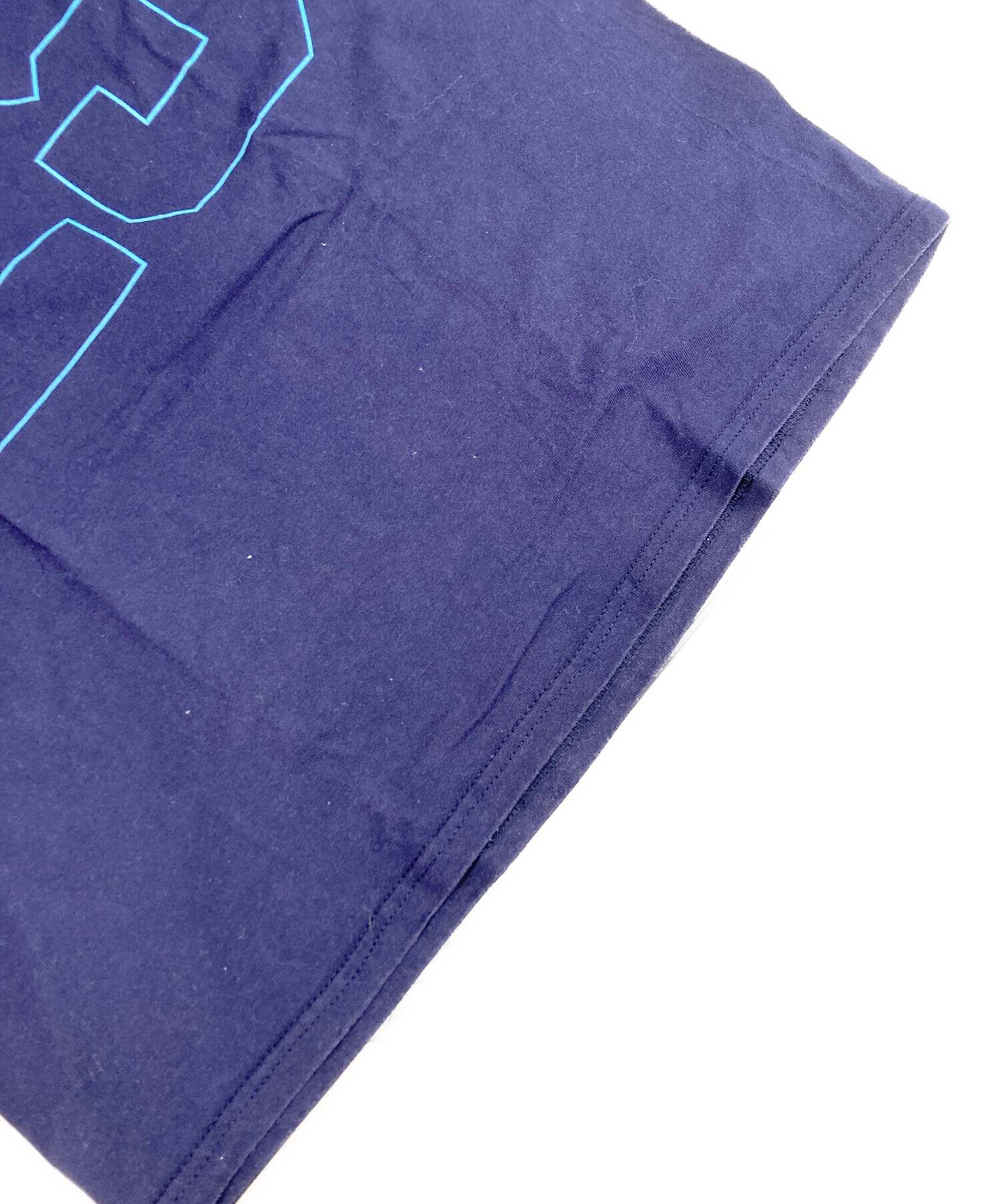 中古・古着通販】stussy (ステューシー) ナンバリングTシャツ ネイビー 