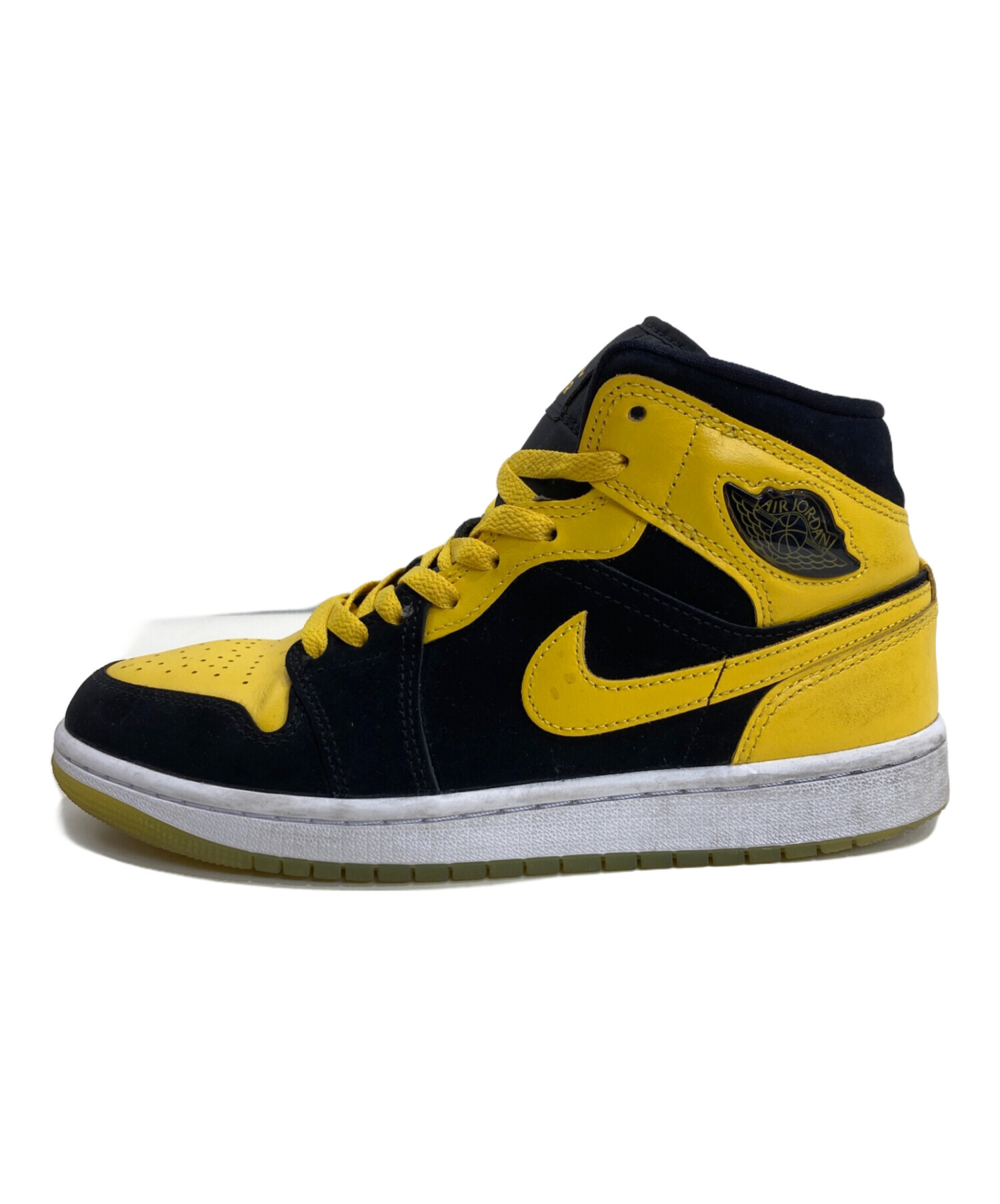 中古・古着通販】NIKE (ナイキ) AIR JORDAN 1 MID SE イエロー 