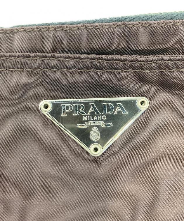 中古・古着通販】PRADA (プラダ) 三角ロゴショルダーバッグ｜ブランド