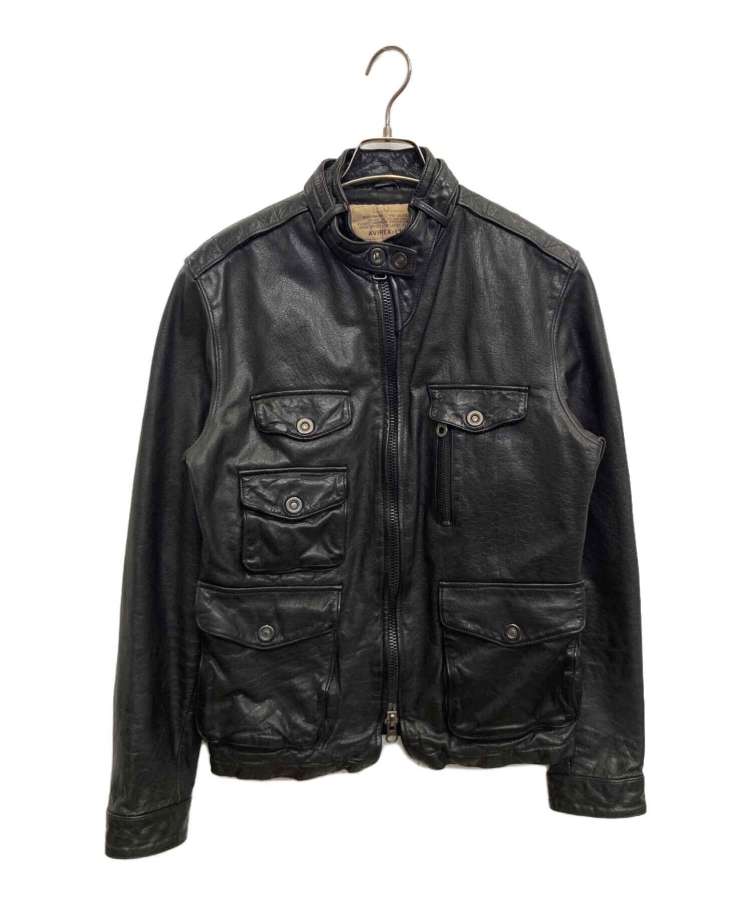 中古・古着通販】AVIREX (アヴィレックス) シングルライダース