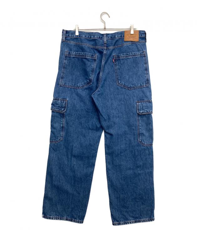 Levi's ファノム　カーゴパンツ デニムブルー 中古・古着通販】LEVI'S (リーバイス) カーゴデニムパンツ ブルー