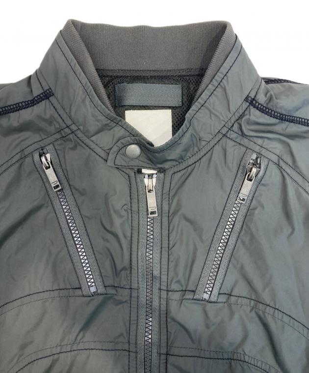 中古・古着通販】DIESEL (ディーゼル) ナイロンライダースジャケット